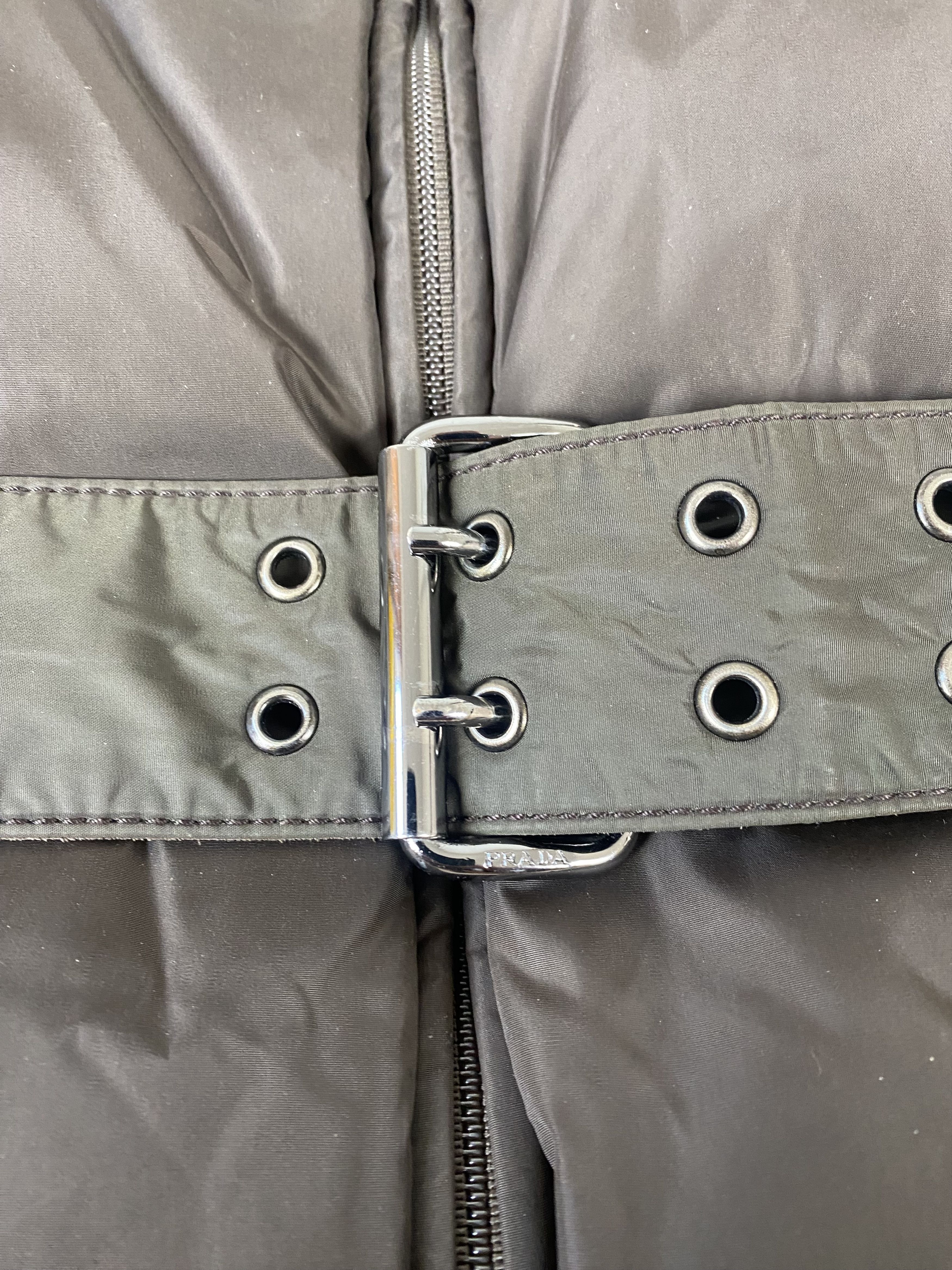 Prada Prada Long Down Jacket Natural fur on the collar Size M / US 6-8 / IT 42-44 - 10 Thumbnail