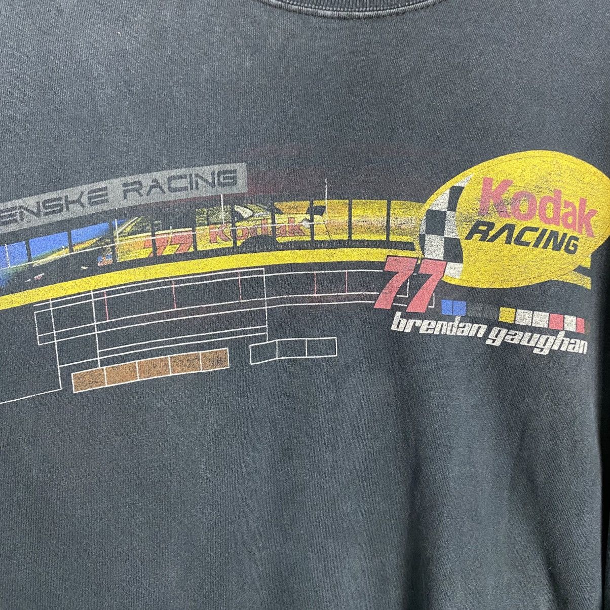 Vintage 📌Vintage Trashed Distressed T-Shirt Kodak Racing Big Logo Size US XXL / EU 58 / 5 - 15 Thumbnail