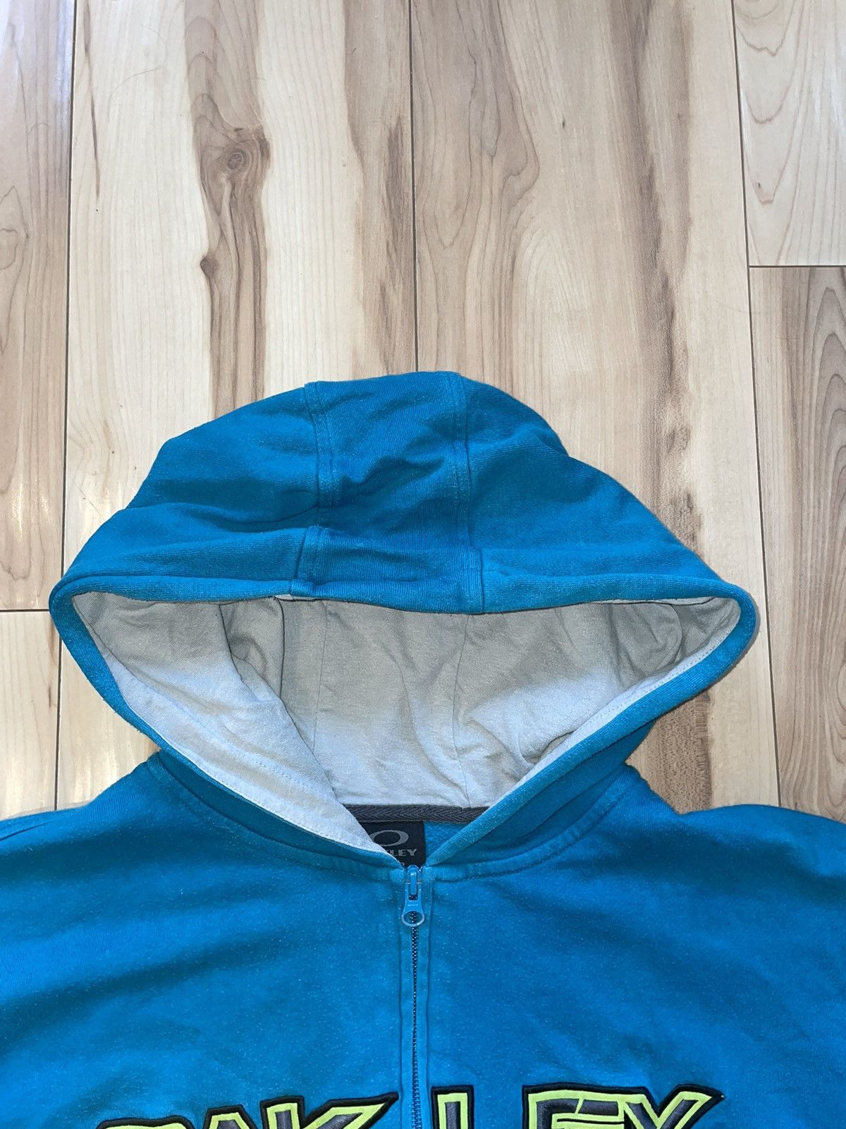 Zip Hoodie Oakley Big Logo Vintage Outdoor Y2K Opium