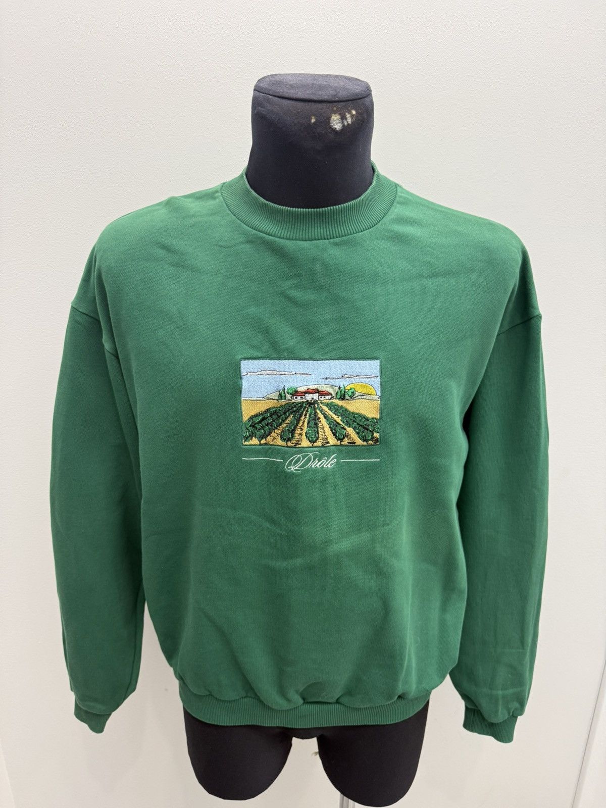 Drole De Monsieur Drole De Monsieur Le Sweatshirt Vignes Cotton Sweatshirt Size US L / EU 52-54 / 3 - 1 Thumbnail
