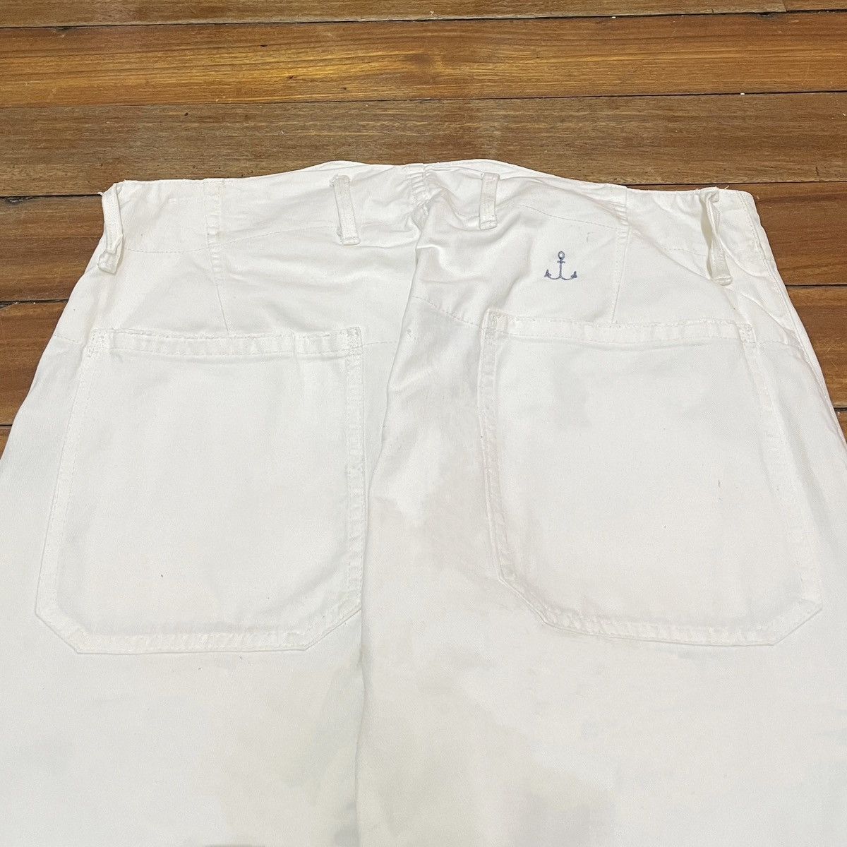 Polo Ralph Lauren × Vintage Rare Design Vintage Brand Double RL USN Pants 1990s Size US 32 / EU 48 - 4 Thumbnail
