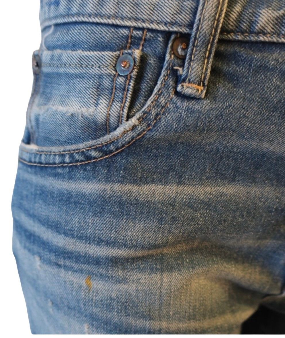 MOUSSY Moussy Vintage Dixie Paint Splattered Jean Size 29" - 11 Thumbnail