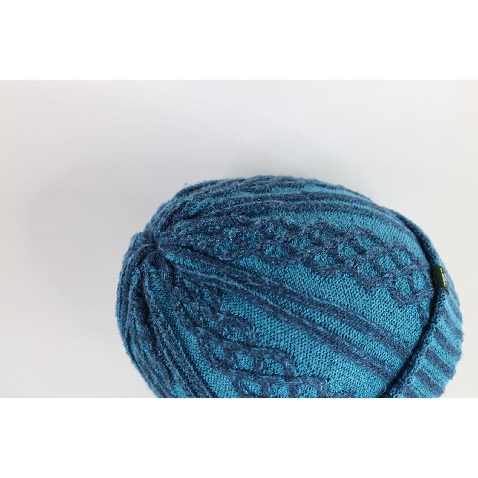 L.L. Bean × Vintage Vintage LL Bean Chunky Cable Knit Fisherman Winter Beanie Size ONE SIZE - 6 Thumbnail