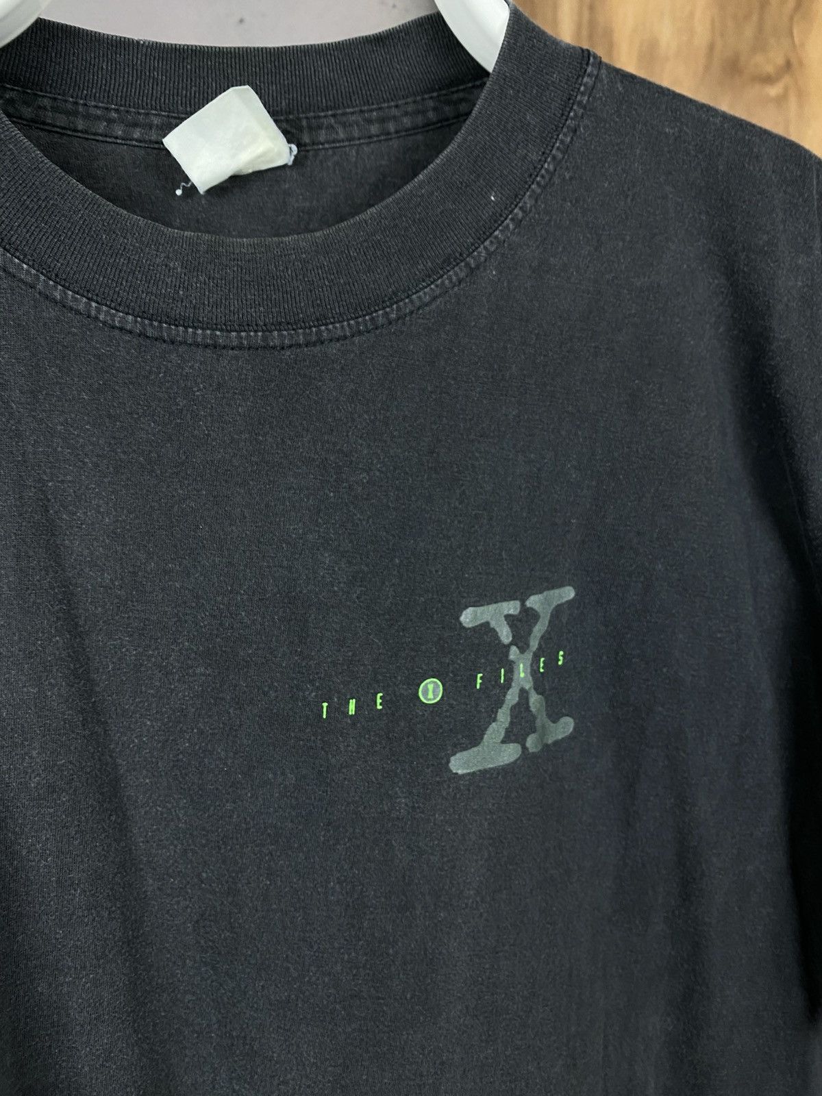 Vintage 🍿Vintage 1994 T-Shirt The X-Files The Truth Os Out There🍿 Size US XL / EU 56 / 4 - 4 Thumbnail