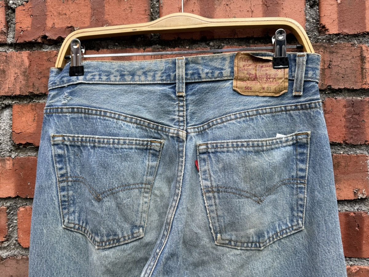 Levi's Vintage Clothing W31x32 Vintage levi’s 501 faded made in USA Size US 31 - 5 Thumbnail