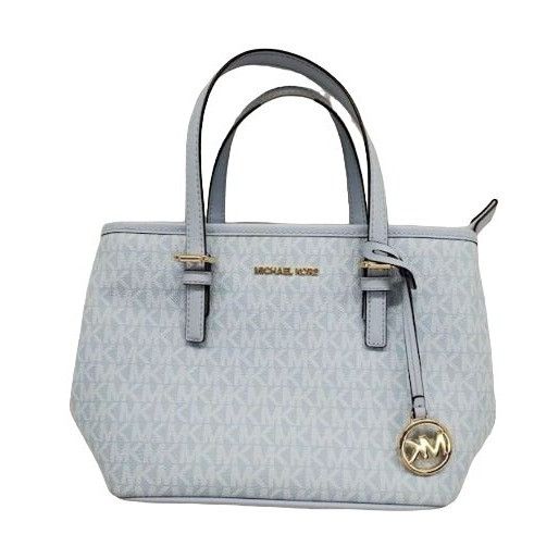 Michael Kors Jet Set Travel Extra-Small Logo Top-Zip Tote Ba
