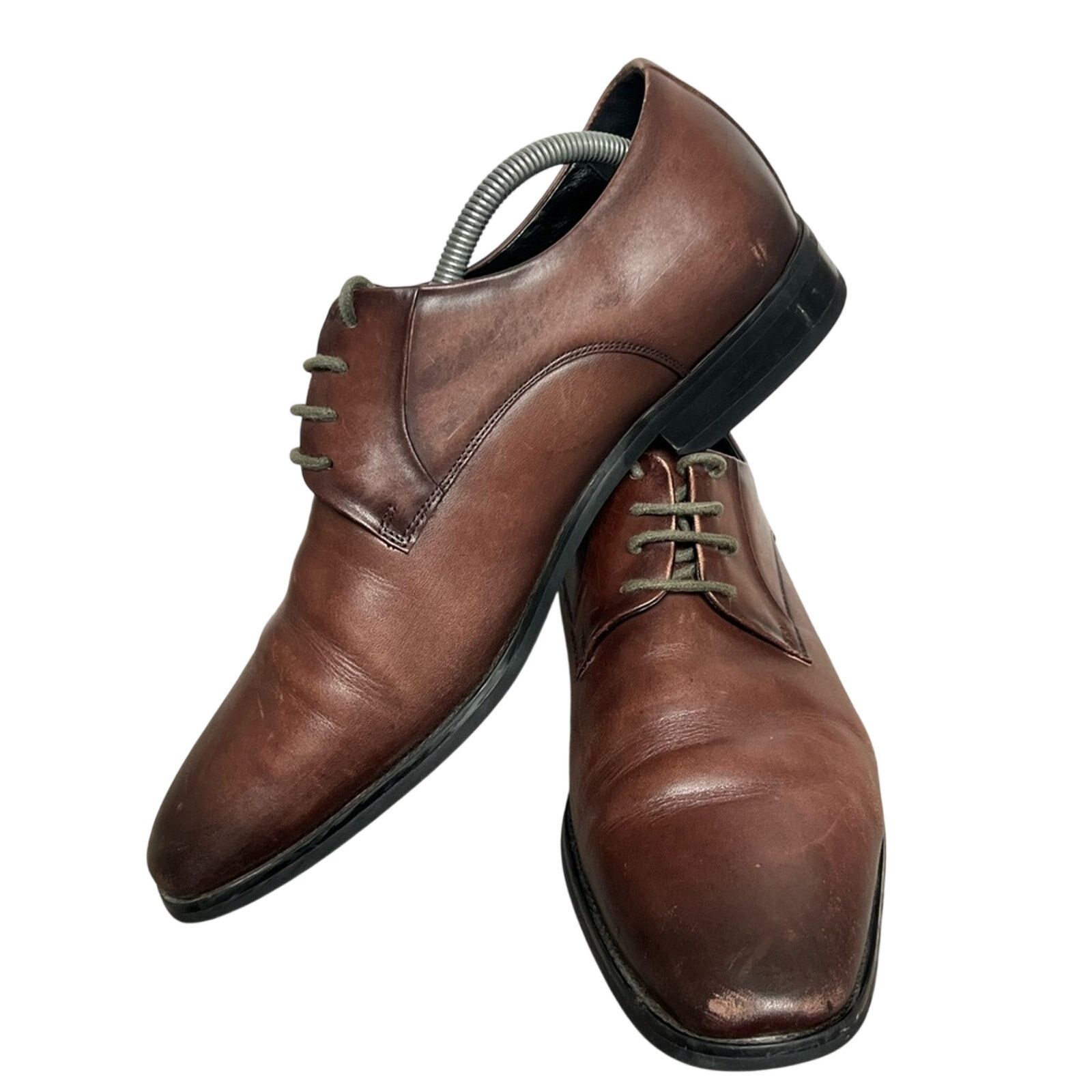 Other Gifennse Mens Leather Shoes Oxfords Formal Sz 9.5 Handmade Size US 9.5 / EU 42-43 - 4 Thumbnail