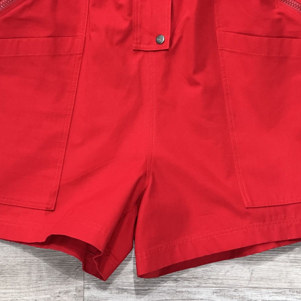 Gucci GUCCI RED LONG SLEEVE EMBROIDERED ROMPER SIZE M Size M / US 6-8 / IT 42-44 - 5 Thumbnail