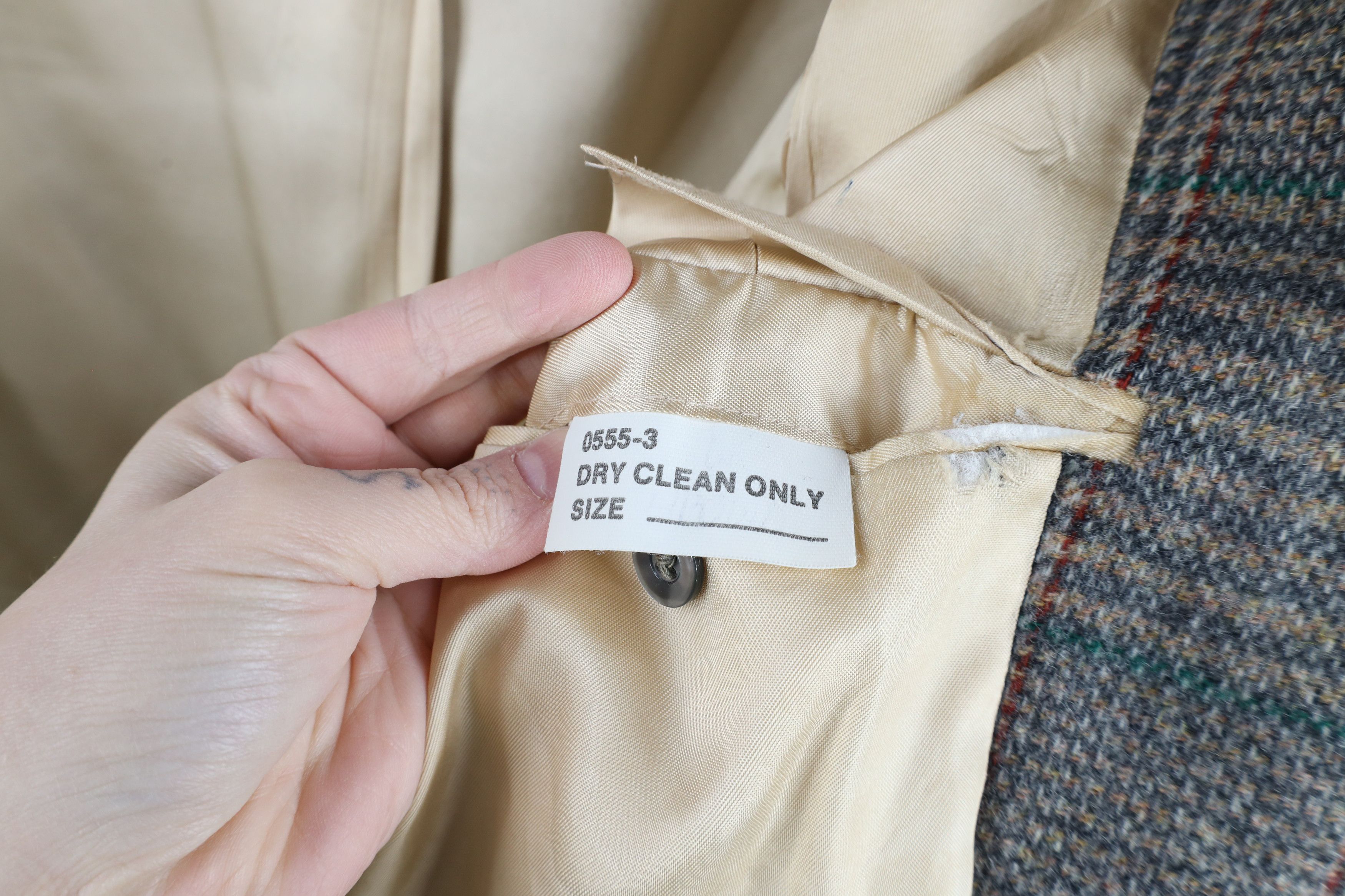 Vintage Vintage 70s Streetwear Houndstooth Plaid Blazer Jacket USA Size US XL / EU 56 / 4 - 12 Thumbnail