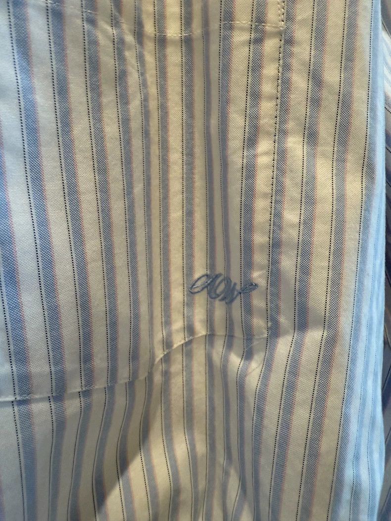 Alexander Wang Alexander Wang Striped Drawstring Shirt- Size S / US 4 / IT 40 - 3 Thumbnail