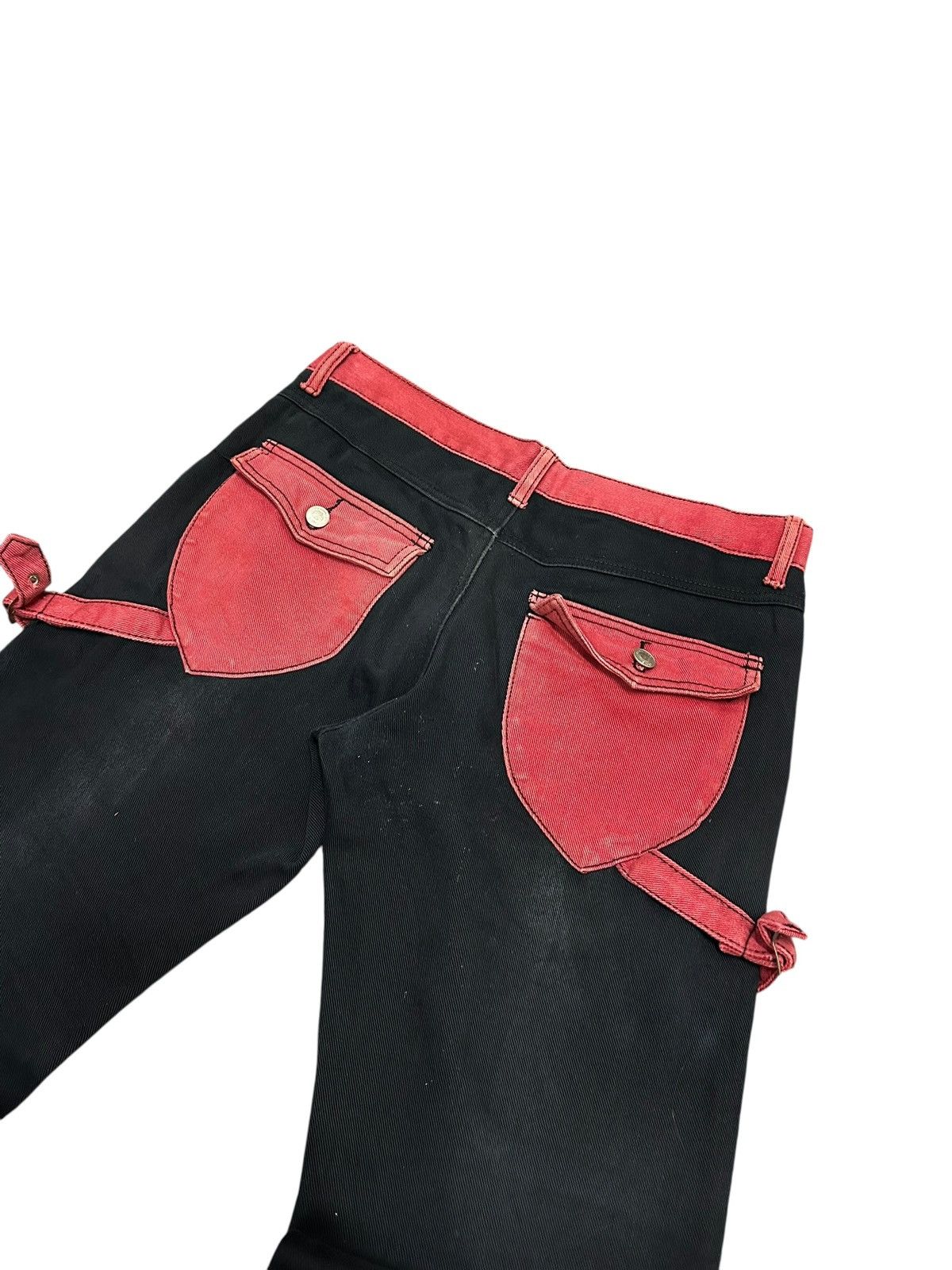 BERNINGS SHO Vintage Berning Sho Flare Original Distressed Punk Design Size US 34 / EU 50 - 9 Thumbnail