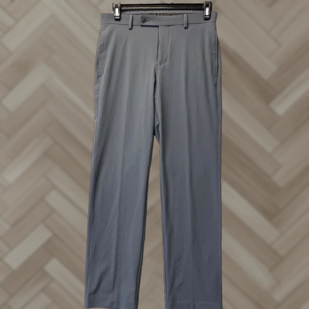 Calvin Klein Calvin Klein Golf Mens 30x30 Slim Straight Leg Pants Gray /114-44 Size US 30 / EU 46 - 1 Thumbnail