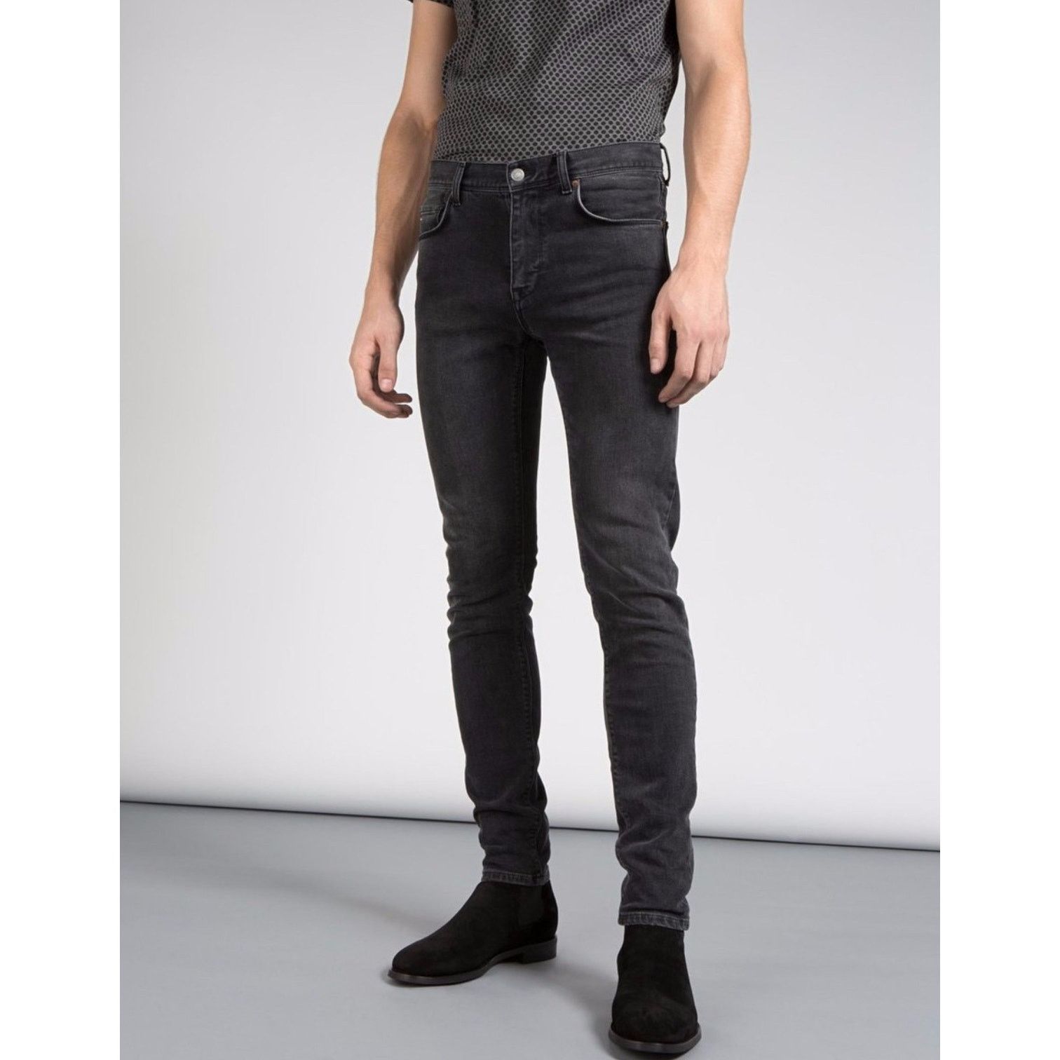 J.Lindeberg J. LINDEBERG -DAMIEN SHADOW GREY JEANS / 36x34/ Size US 36 / EU 52 - 1 Thumbnail