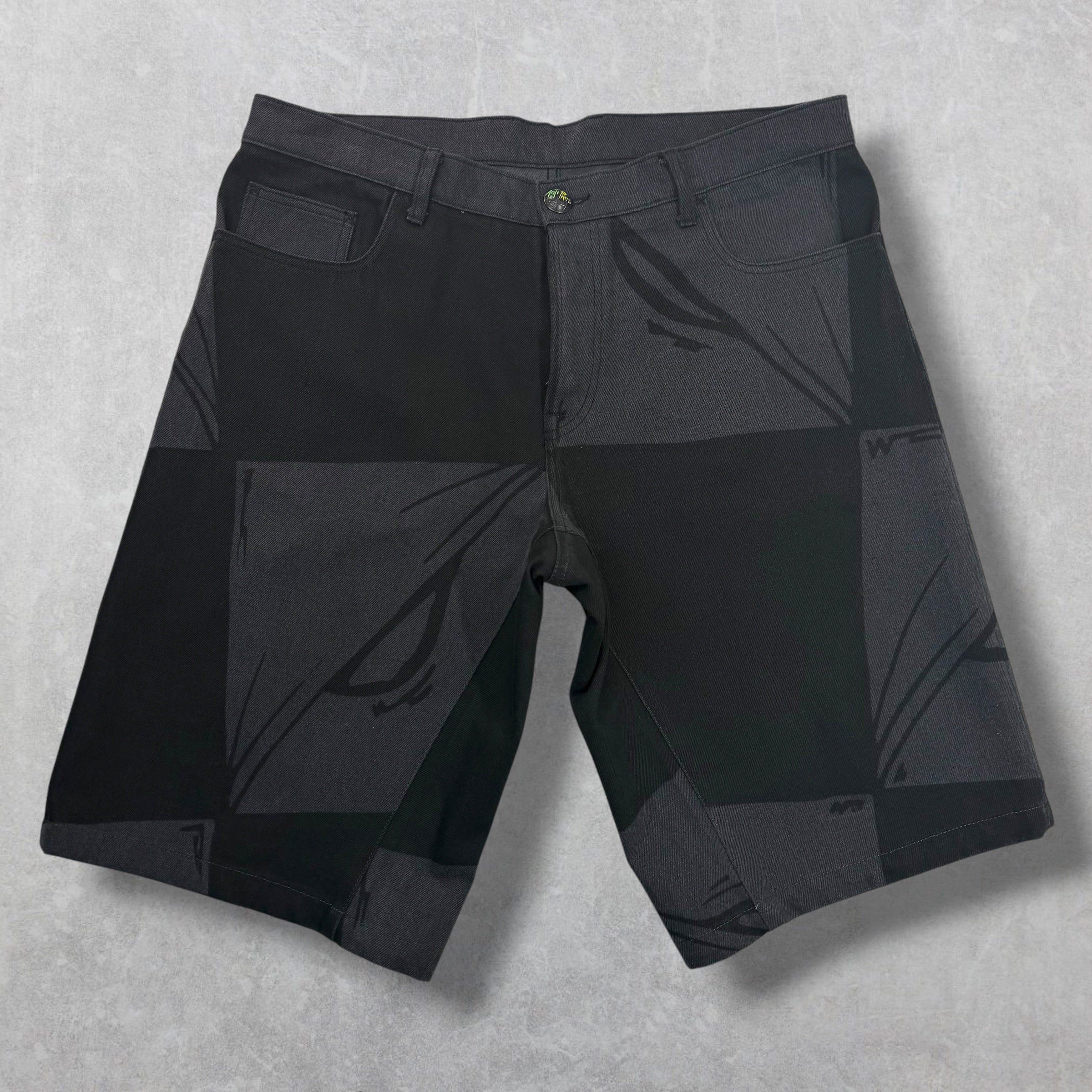 Matty Boy Matty Boy Anti Promo 99 Eyes Denim Shorts 36 Size US 36 / EU 52 - 1 Thumbnail