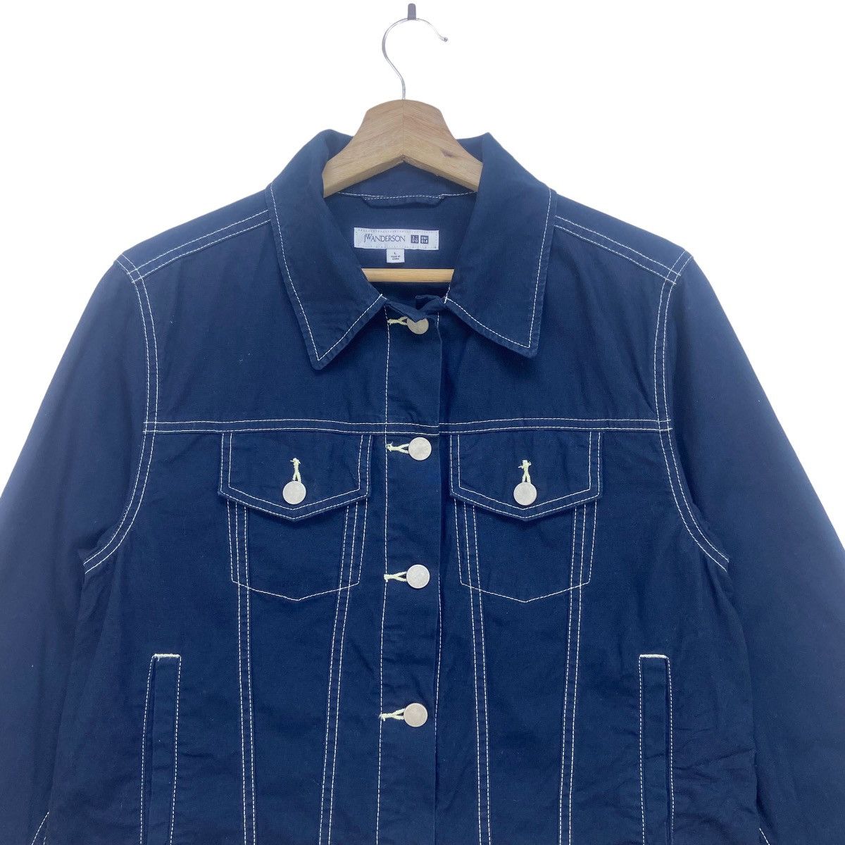 JW Anderson × Uniqlo J.W.Anderson X Uniqlo Trucker Jacket Size M / US 6-8 / IT 42-44 - 4 Thumbnail