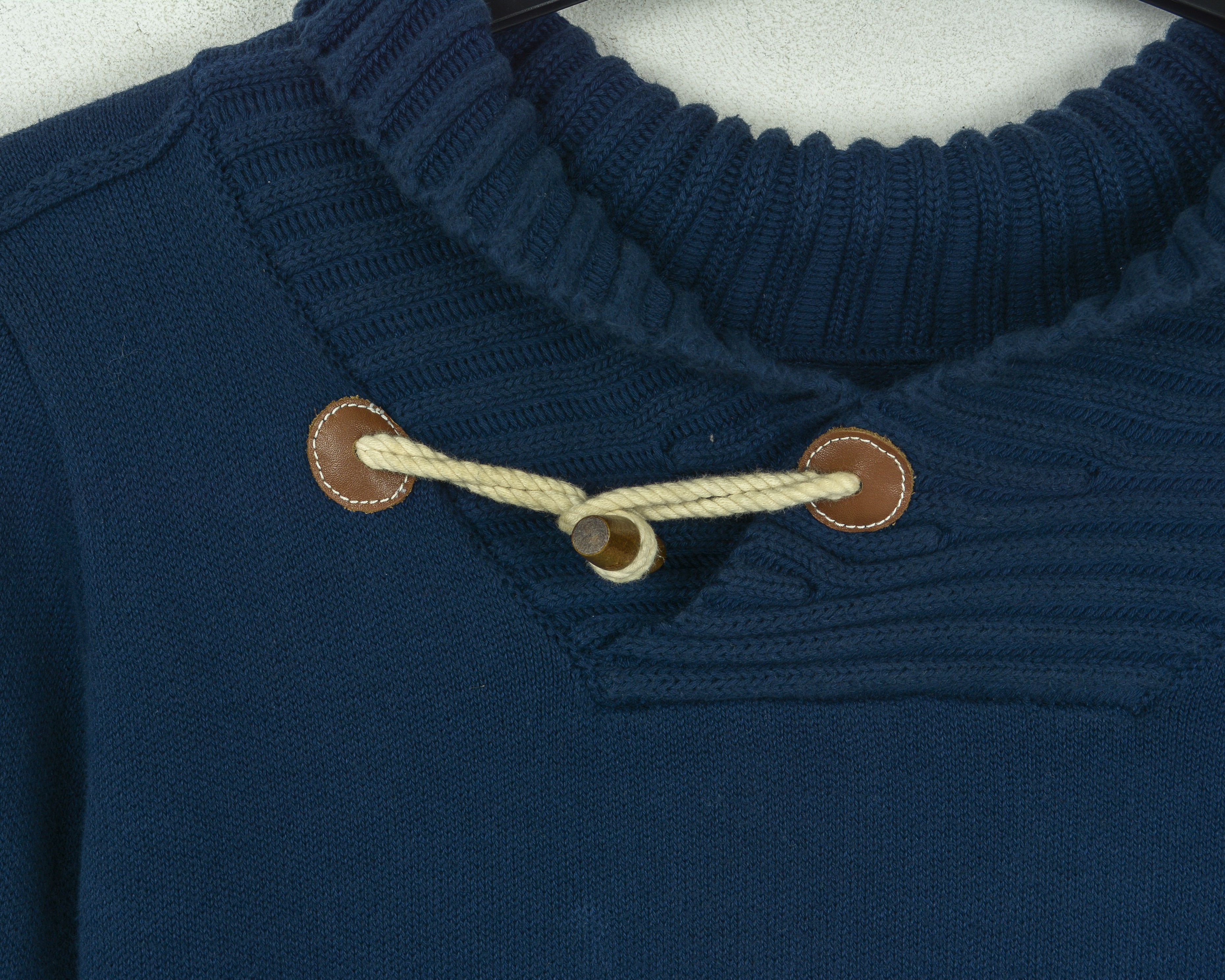 G-Star Marei Shawl M Knit Jumper Sweater Pullover Blue Sweatshirt Size US M / EU 48-50 / 2 - 4 Thumbnail
