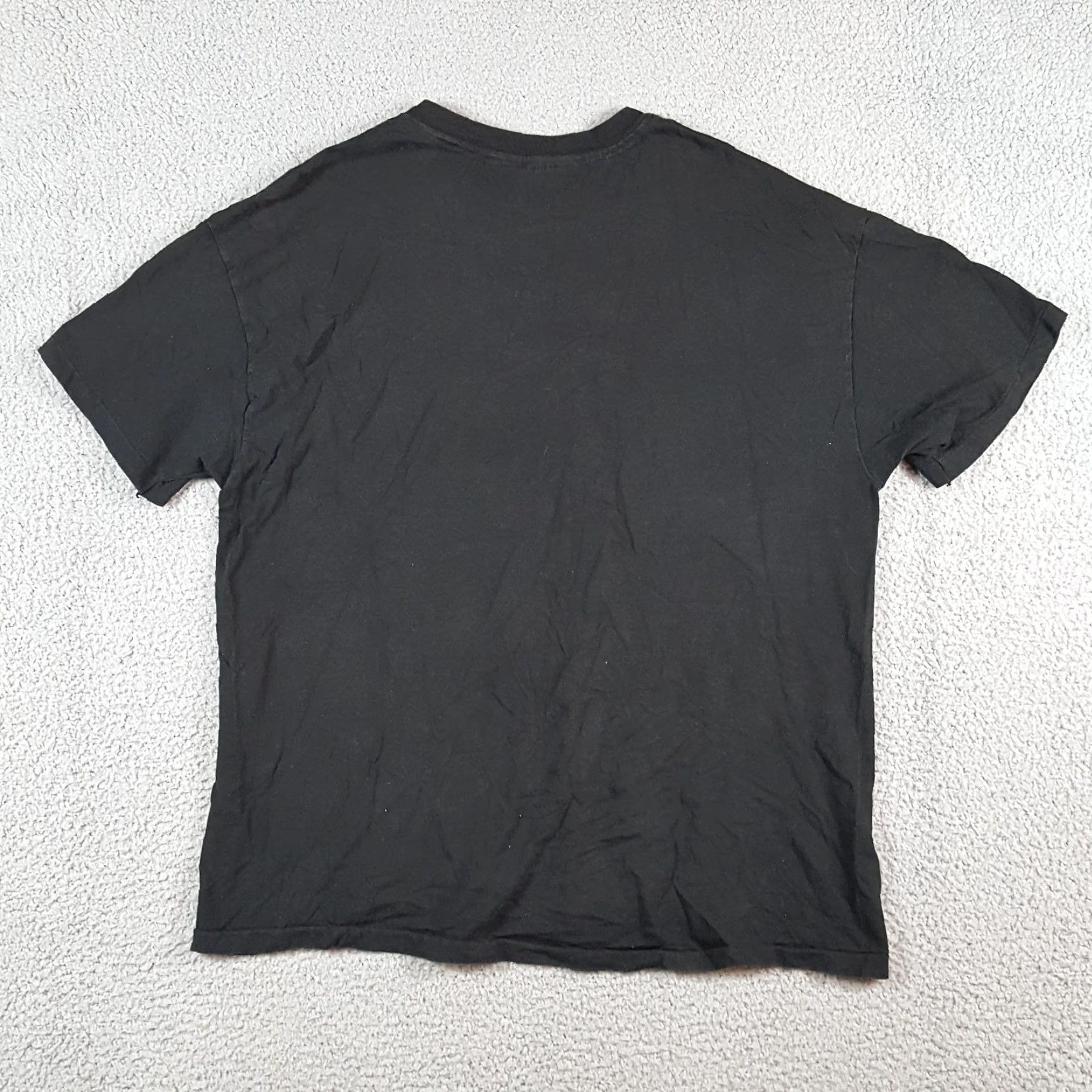 Vintage VINTAGE 90s Black Boxy Grunge Tee Men's XL T-Shirt Size XL Band T Shirt Short Sleeve Crew Neck Cotton Size US XL / EU 56 / 4 - 4 Thumbnail
