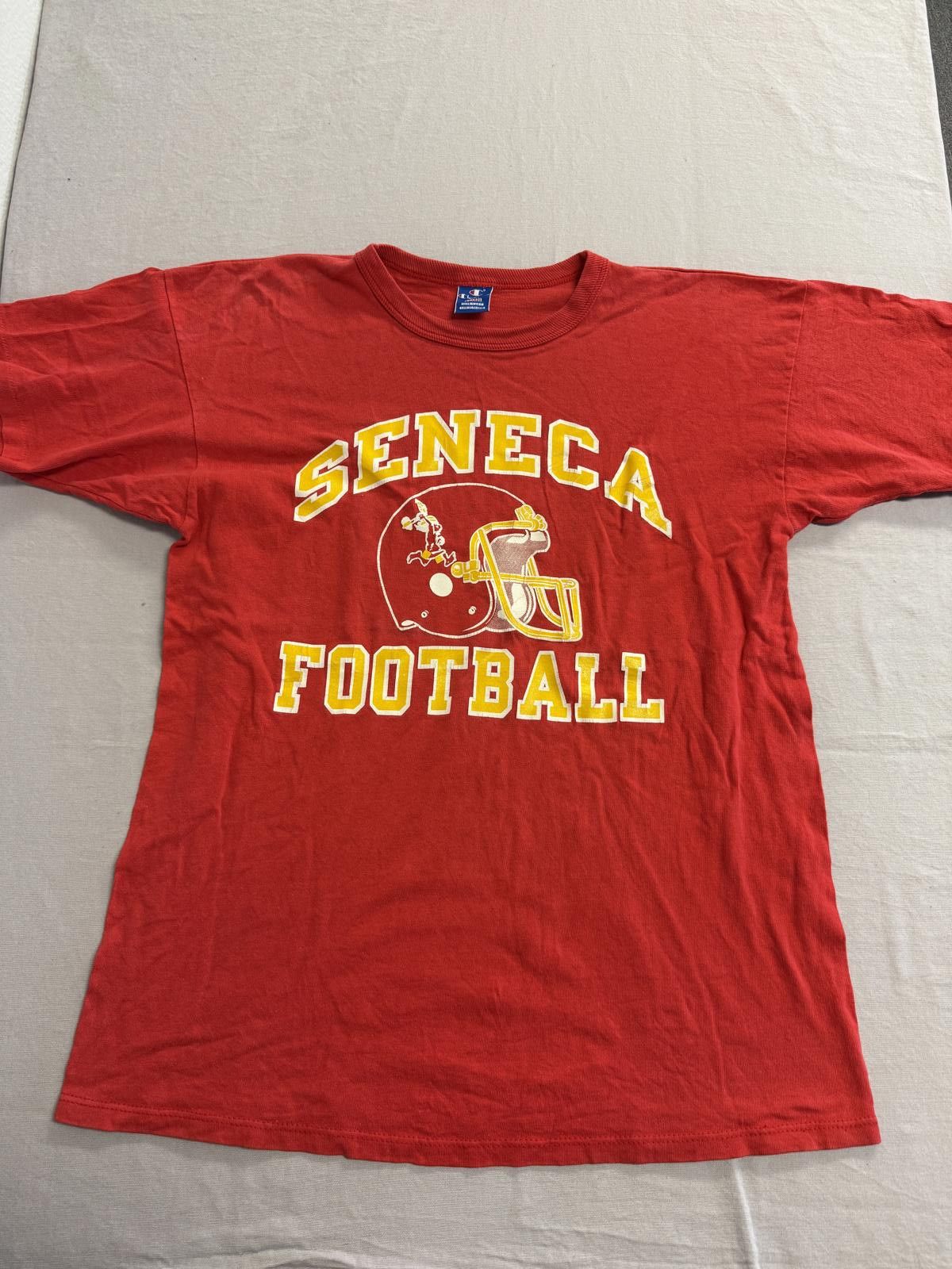 Champion Vintage Seneca Redhawks Football T-shirt Louisville KY - XL Size US XL / EU 56 / 4 - 1 Thumbnail