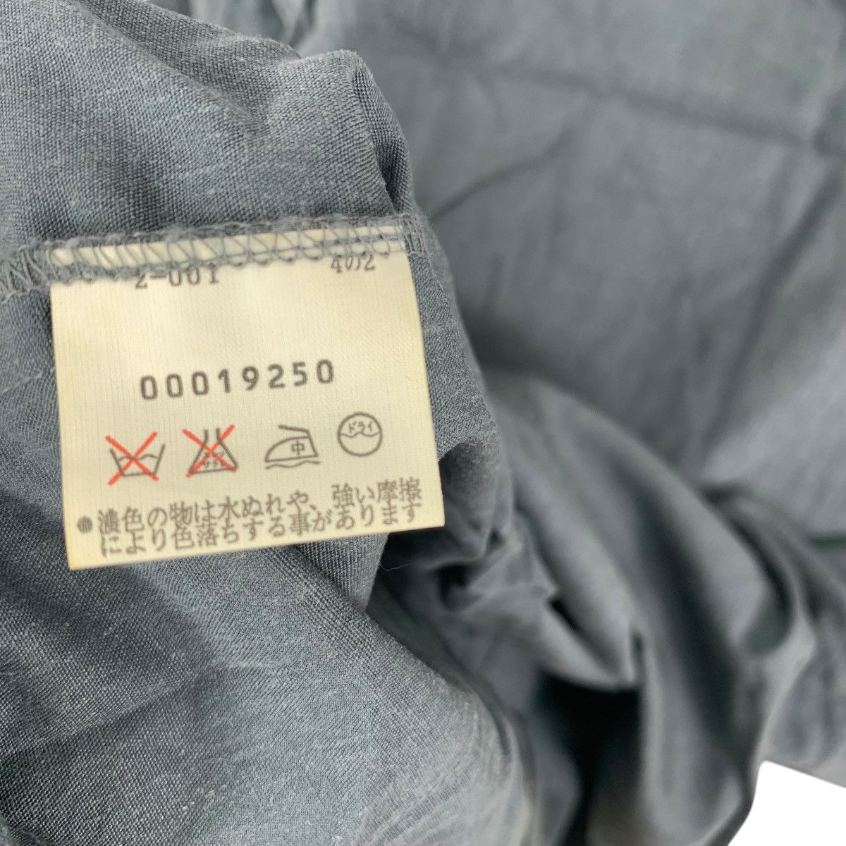 agnes b. Vintage AGNES B. PARIS Linen Button Up Minimalist Casual Tee Size S / US 4 / IT 40 - 9 Thumbnail