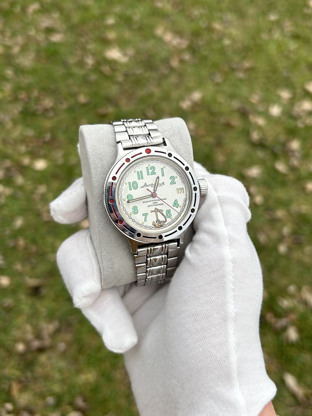 Vintage Vintage Watch Vostok Amphibia USSR Soviet Automatic 1980s Size ONE SIZE - 3 Thumbnail