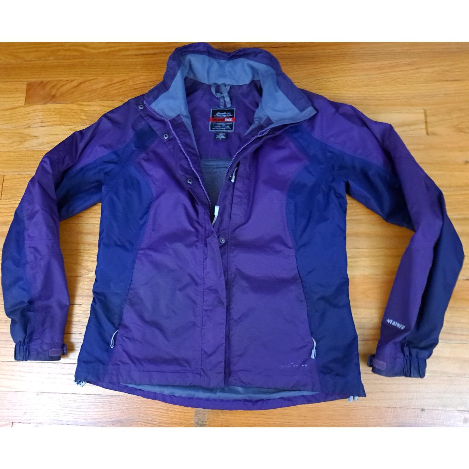 Eddie Bauer VINTAGE Eddie Bauer Women Jacket Full Zip Nylon Purple Medium Regular Size M / US 6-8 / IT 42-44 - 2 Thumbnail