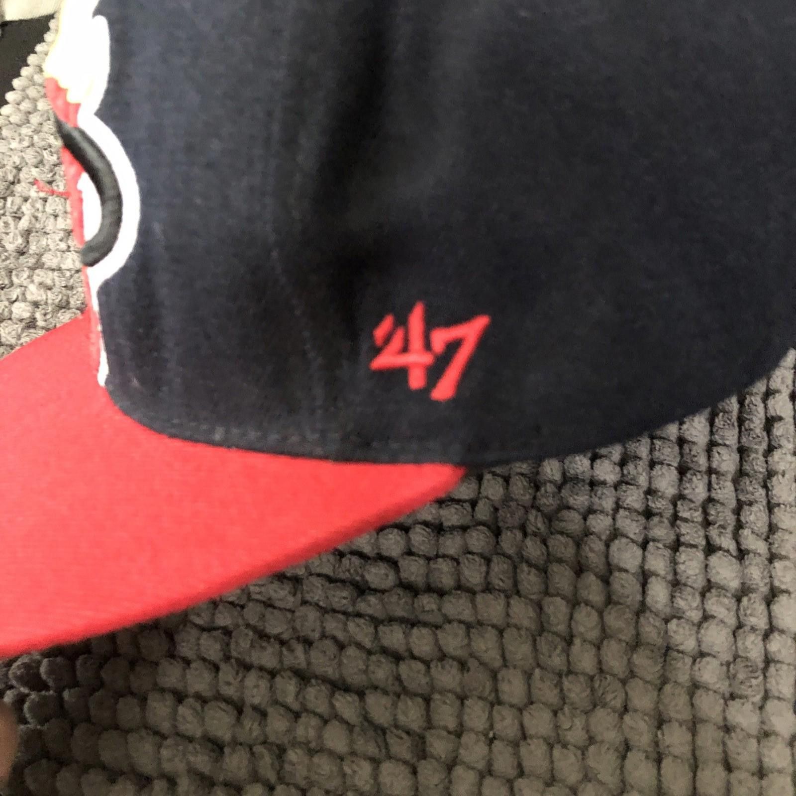 47 NBA '47 Brand Hardwood Classics Miami Heat Men's OSFA Hat Size ONE SIZE - 3 Thumbnail