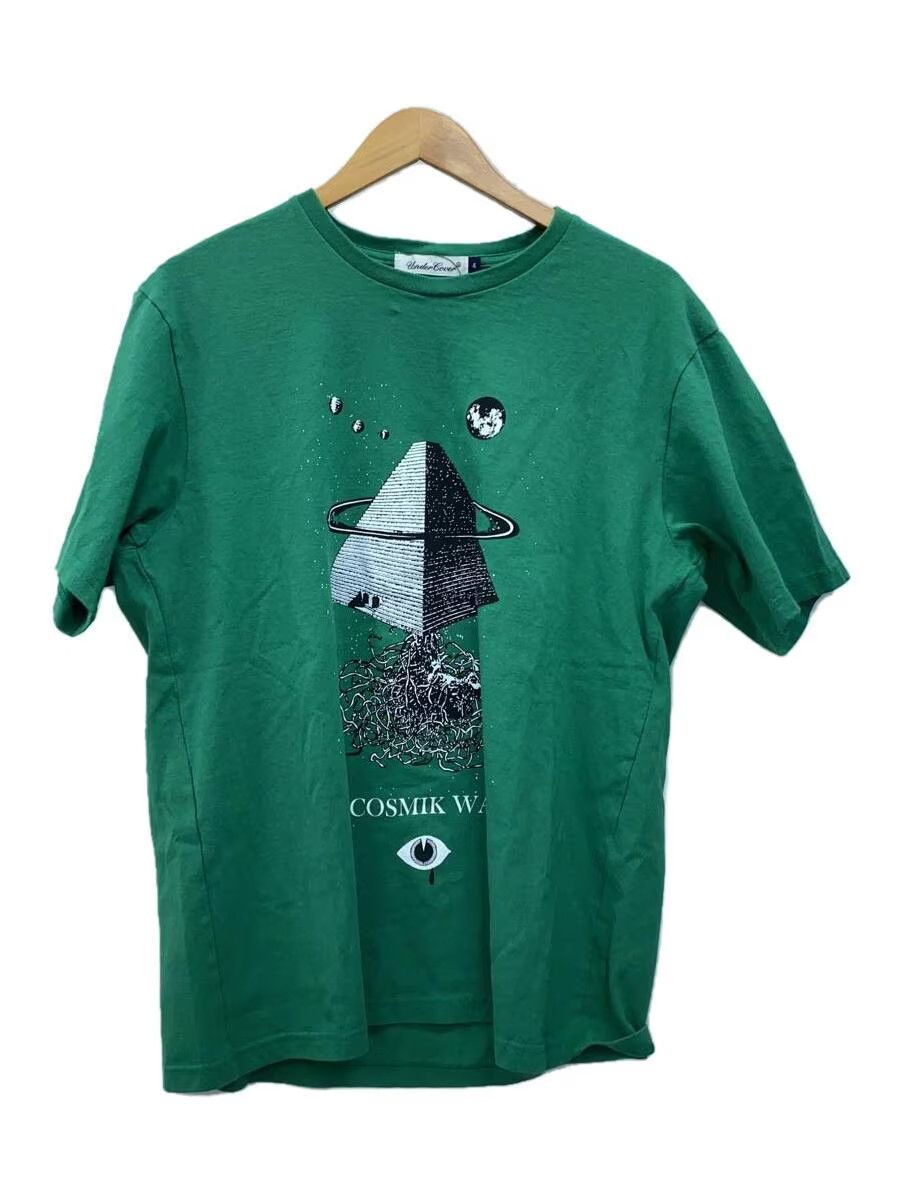 image of Undercover Cosmik Waters Tee in Green, Men's (Size XL)