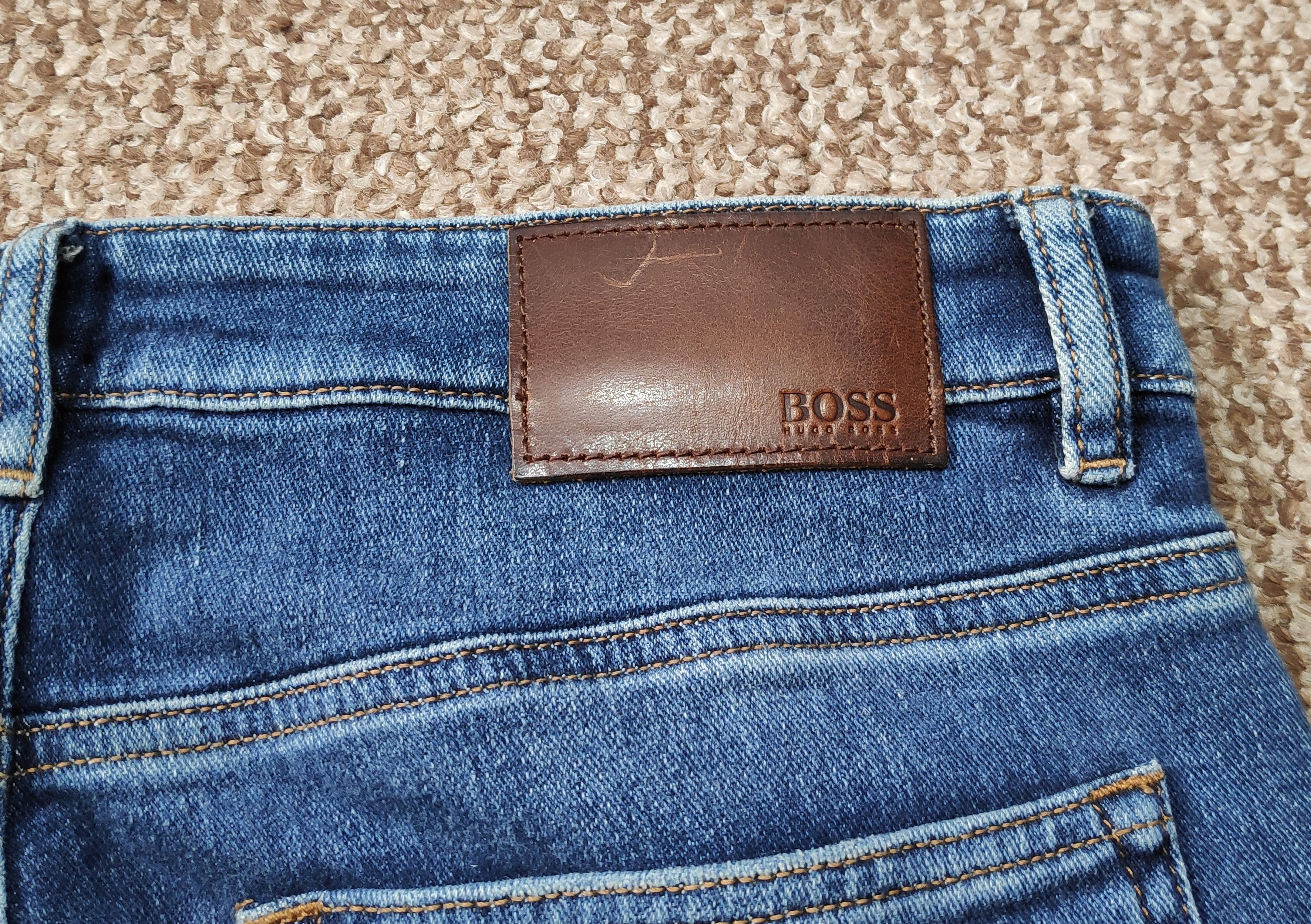 Hugo Boss Hugo Boss 020 Delaware Slim Fit Soft Knit Denim Jeans sz W32 Size US 32 / EU 48 - 4 Thumbnail