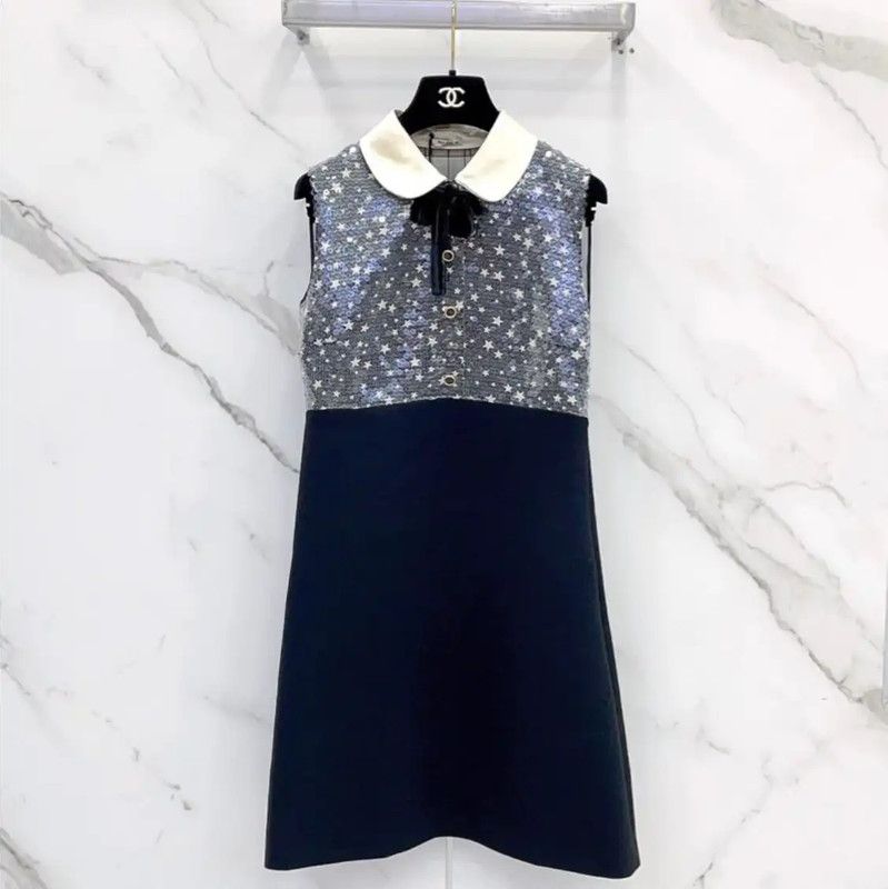 Miu Miu Miu Miu Elegant Black Silk Blend Dress 0089 Size S / US 4 / IT 40 - 1 Thumbnail