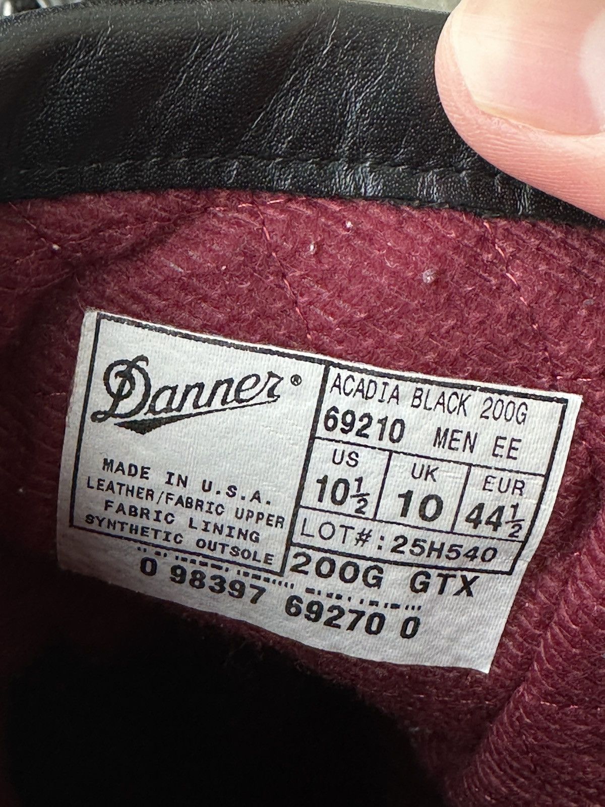 Danner Danner ACADIA UNIFORM BOOTS STEEL TOE hiking GORE-TEX boots Size US 10.5 / EU 43-44 - 8 Thumbnail