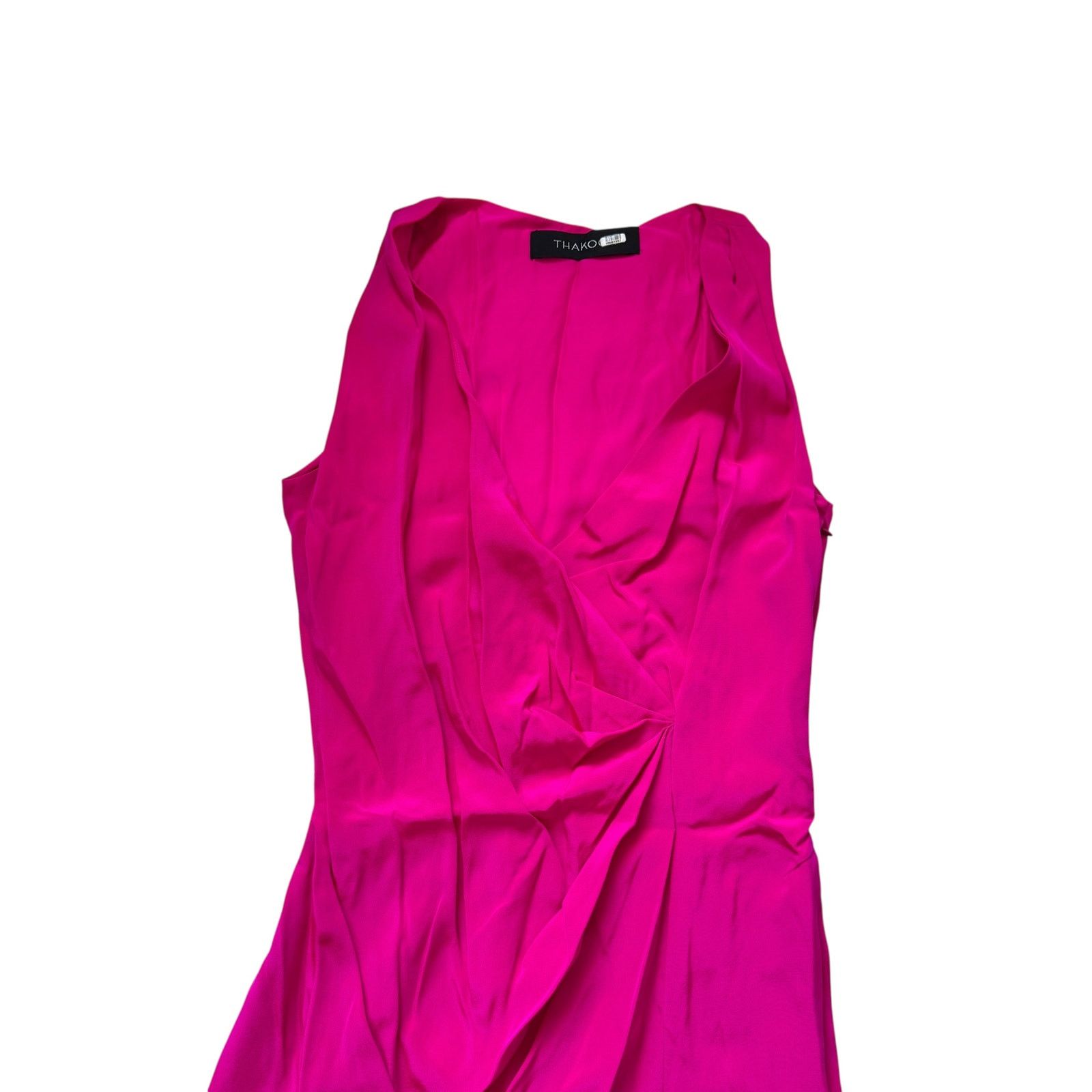 THAKOON Thakoon Bright Pink Mini Dress Size S / US 4 / IT 40 - 4 Thumbnail