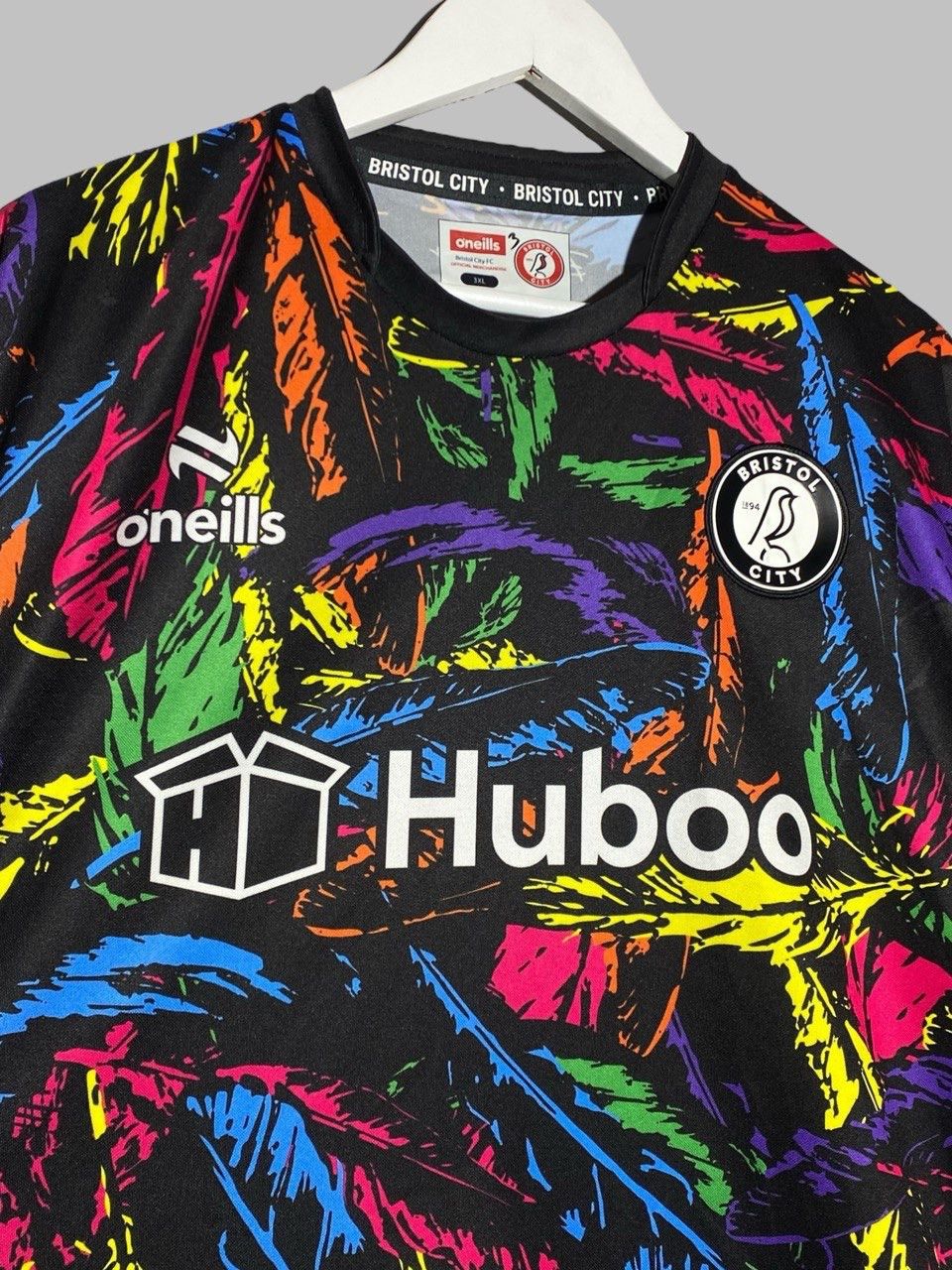 O'Neills Oneills Bristol City 2023/24 Goalkeeper Home Shirt Size US XXL / EU 58 / 5 - 3 Thumbnail