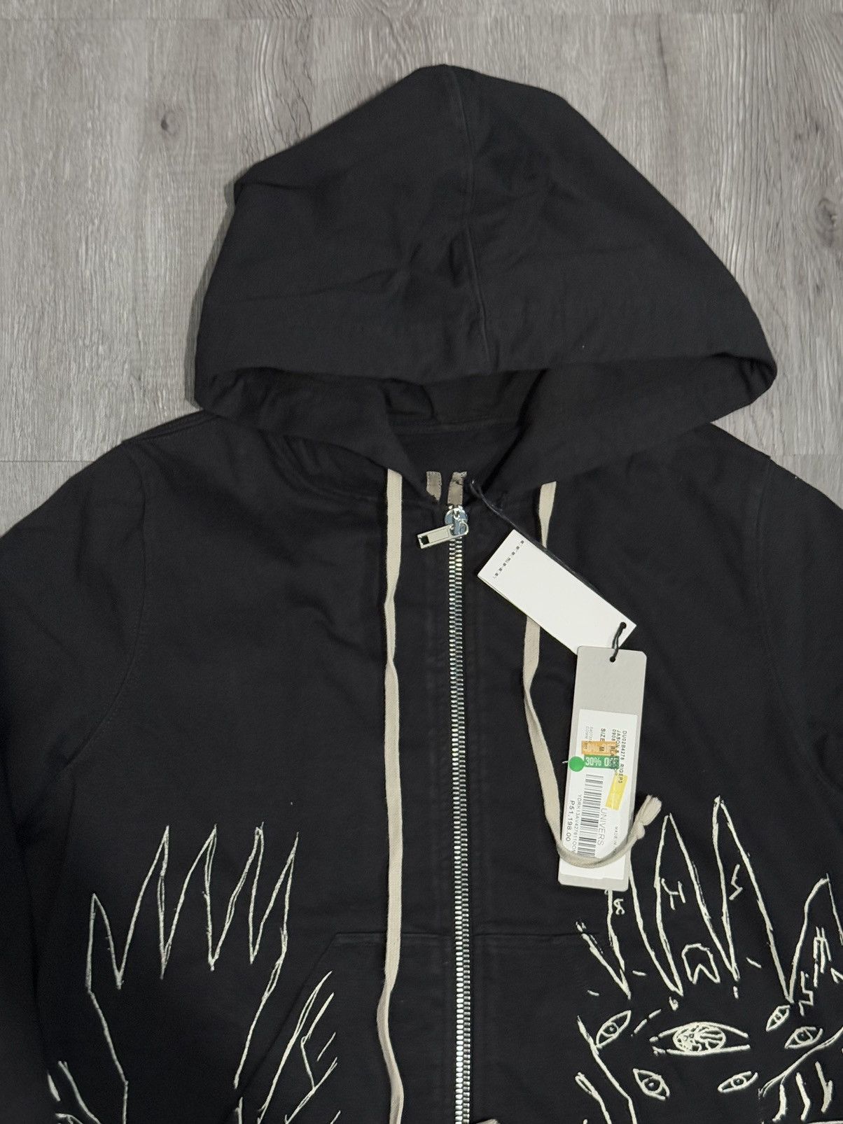 Rick Owens DRKSHDW Jason Hoodie