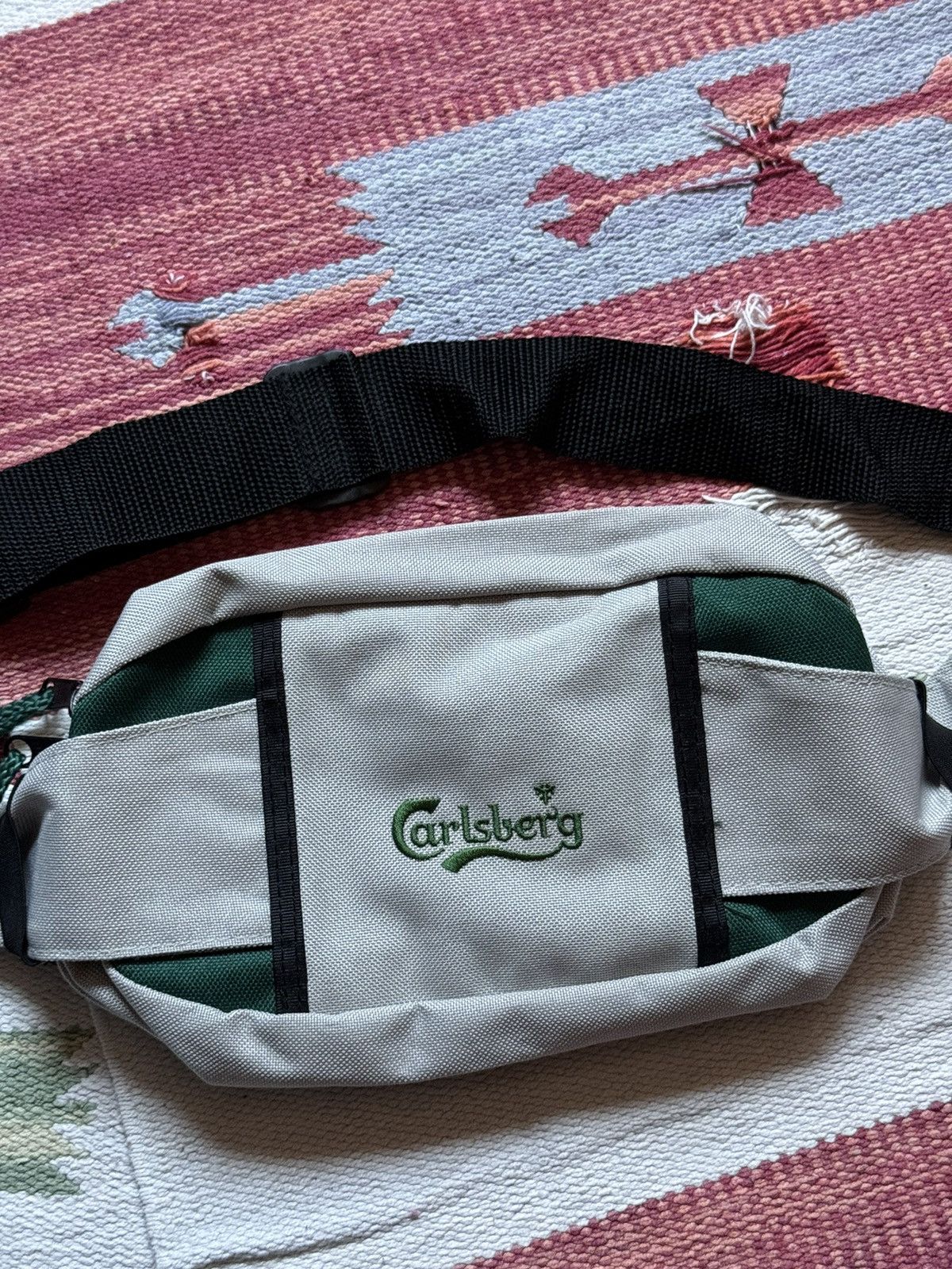 Vintage Vintage 00’s Carlsberg y2k Japanese Brand Waist Bag Size ONE SIZE - 2 Thumbnail
