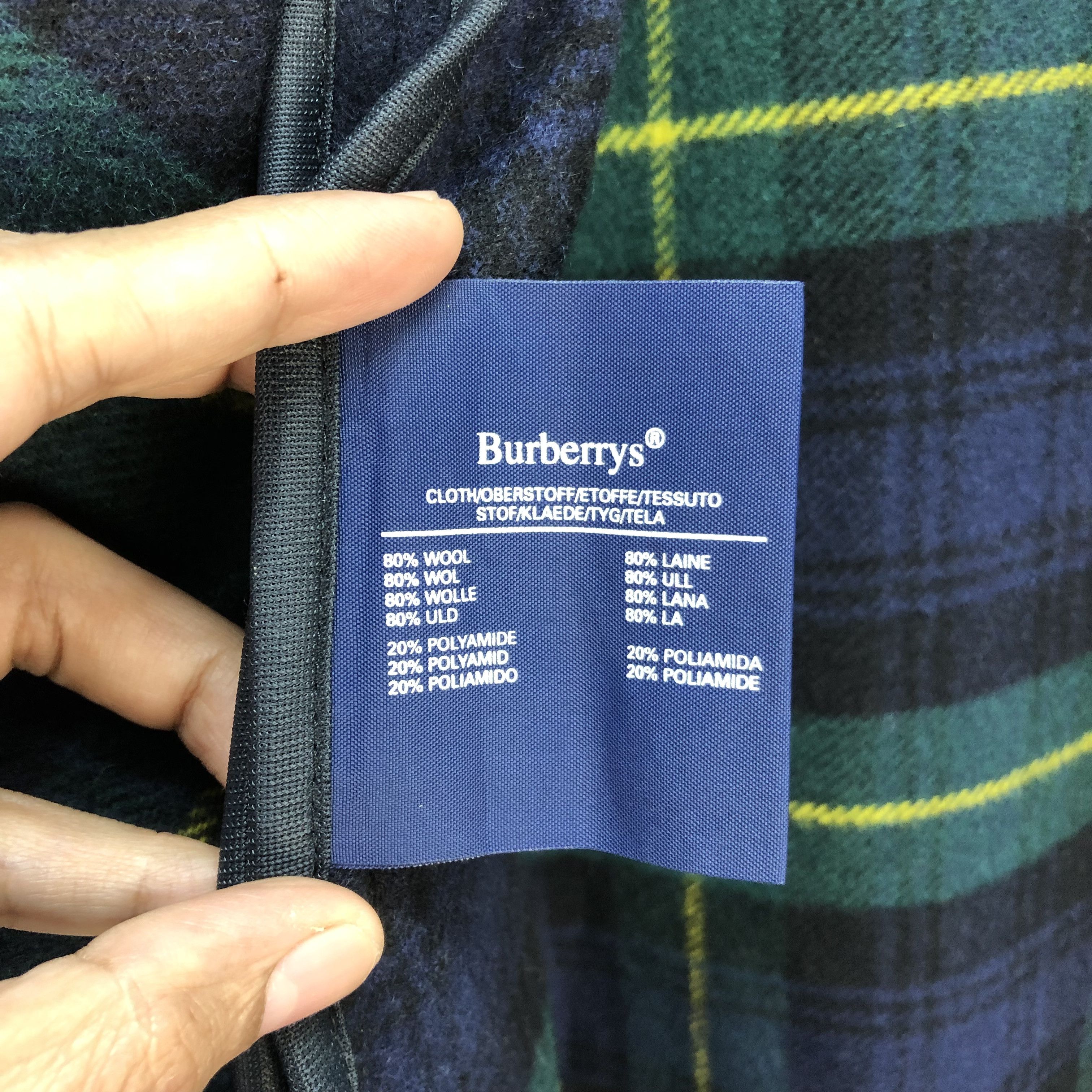 Burberry BURBERRYS MADE IN ENGLAND WOOL LONG COAT #7344-131 Size M / US 6-8 / IT 42-44 - 10 Thumbnail