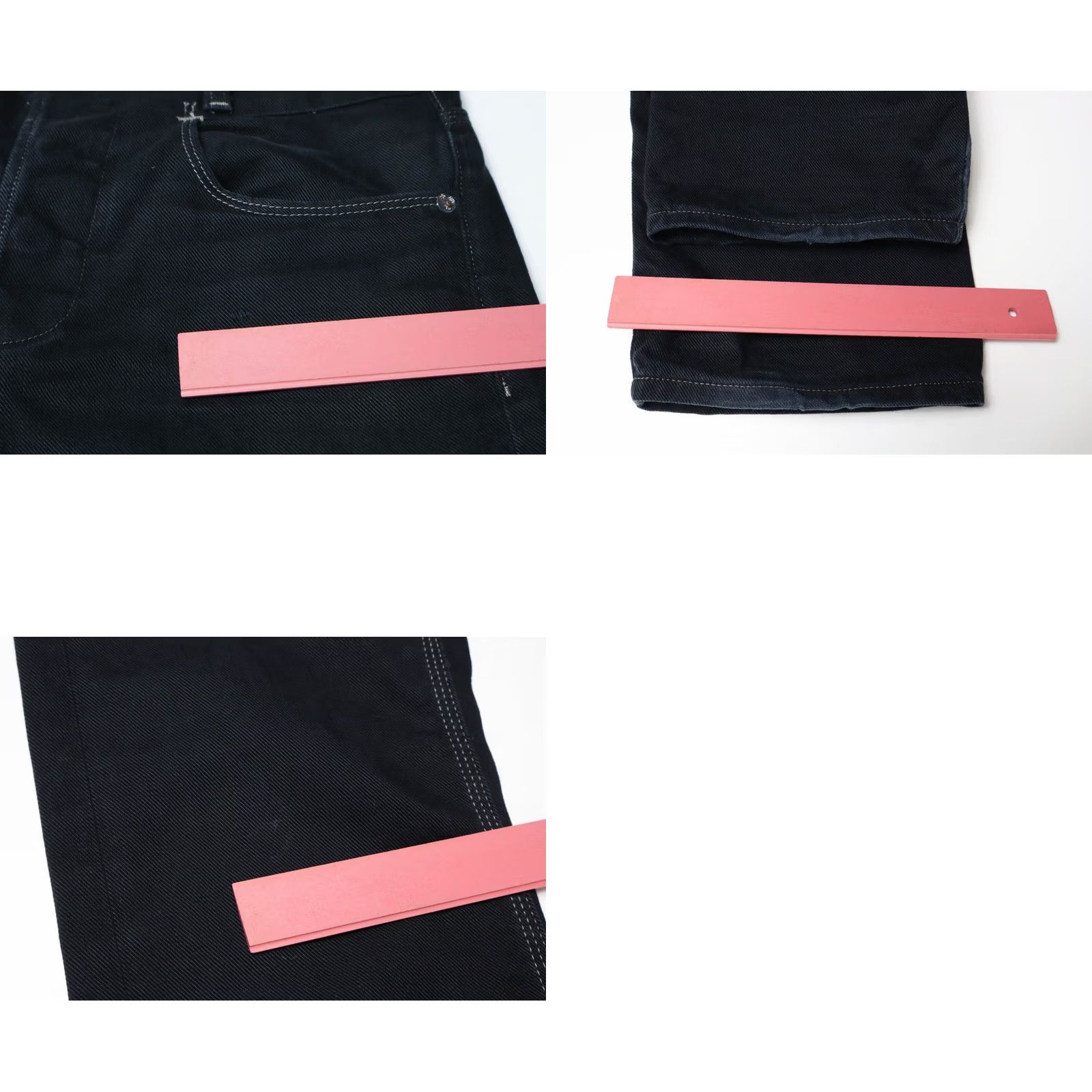 G-Star G-STAR New Radar Slim Jeans Men's Black Denim Button Fly Logo Pocket W30/L34 Size US 30 / EU 46 - 8 Thumbnail