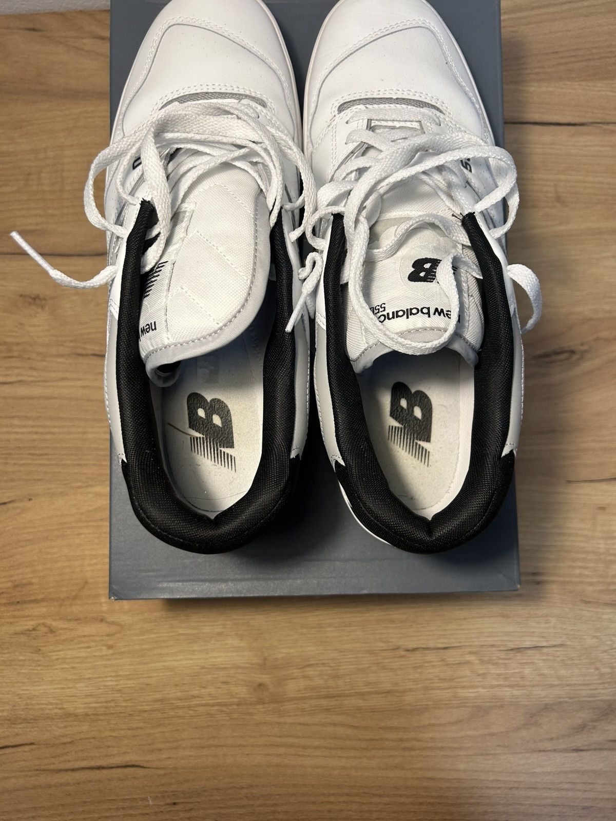 New Balance New Balance 550 White Concrete Black Size US 14 / EU 47 - 6 Thumbnail