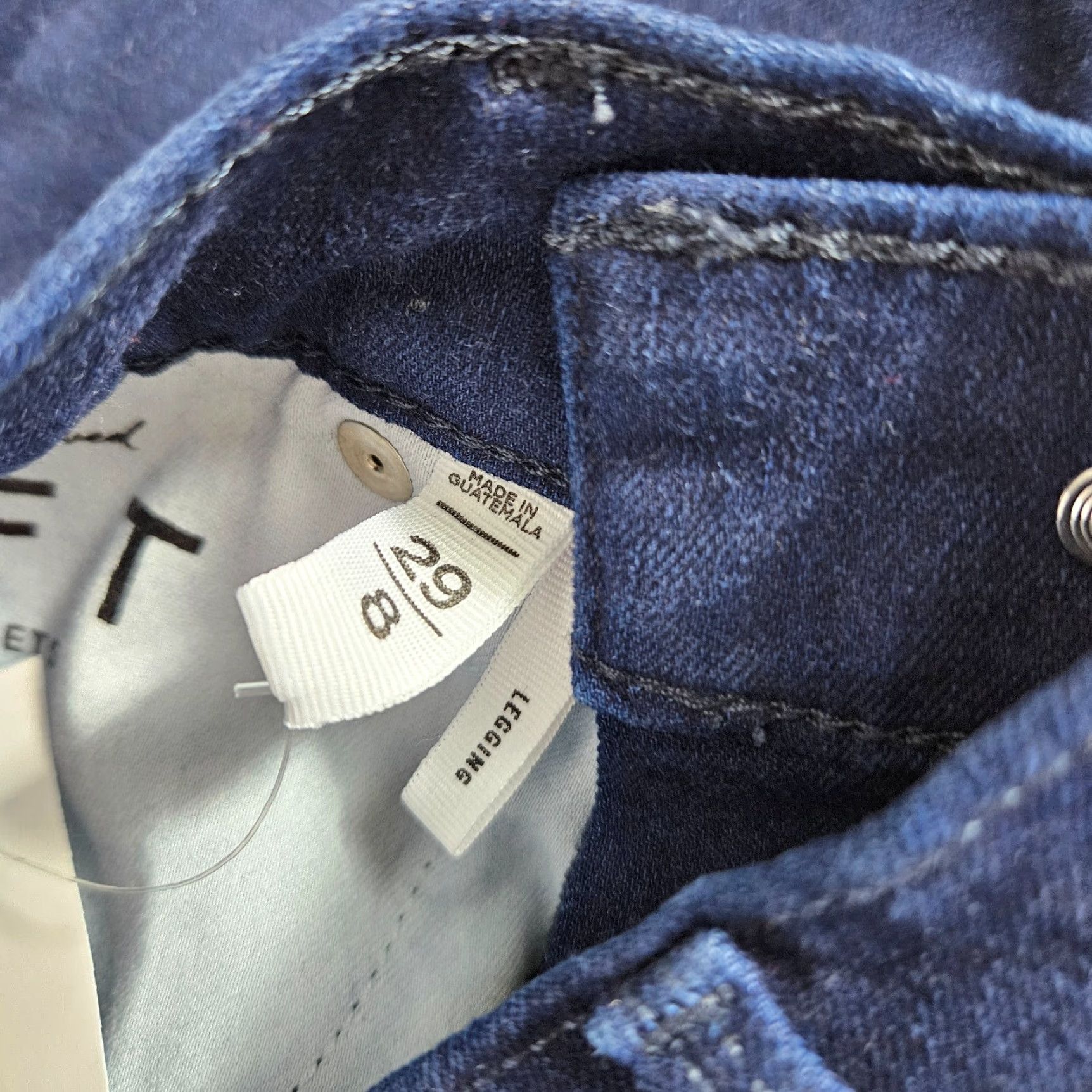 Loft Ann Taylor LOFT Womens Legging Jeans Sz 28 Dark Wash Blue High Rise Size 28" / US 6 / IT 42 - 8 Thumbnail