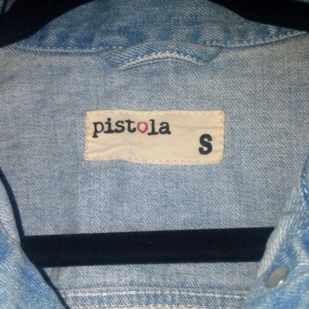 Designer Pistola Jean Jacket Size Small Size S / US 4 / IT 40 - 3 Thumbnail