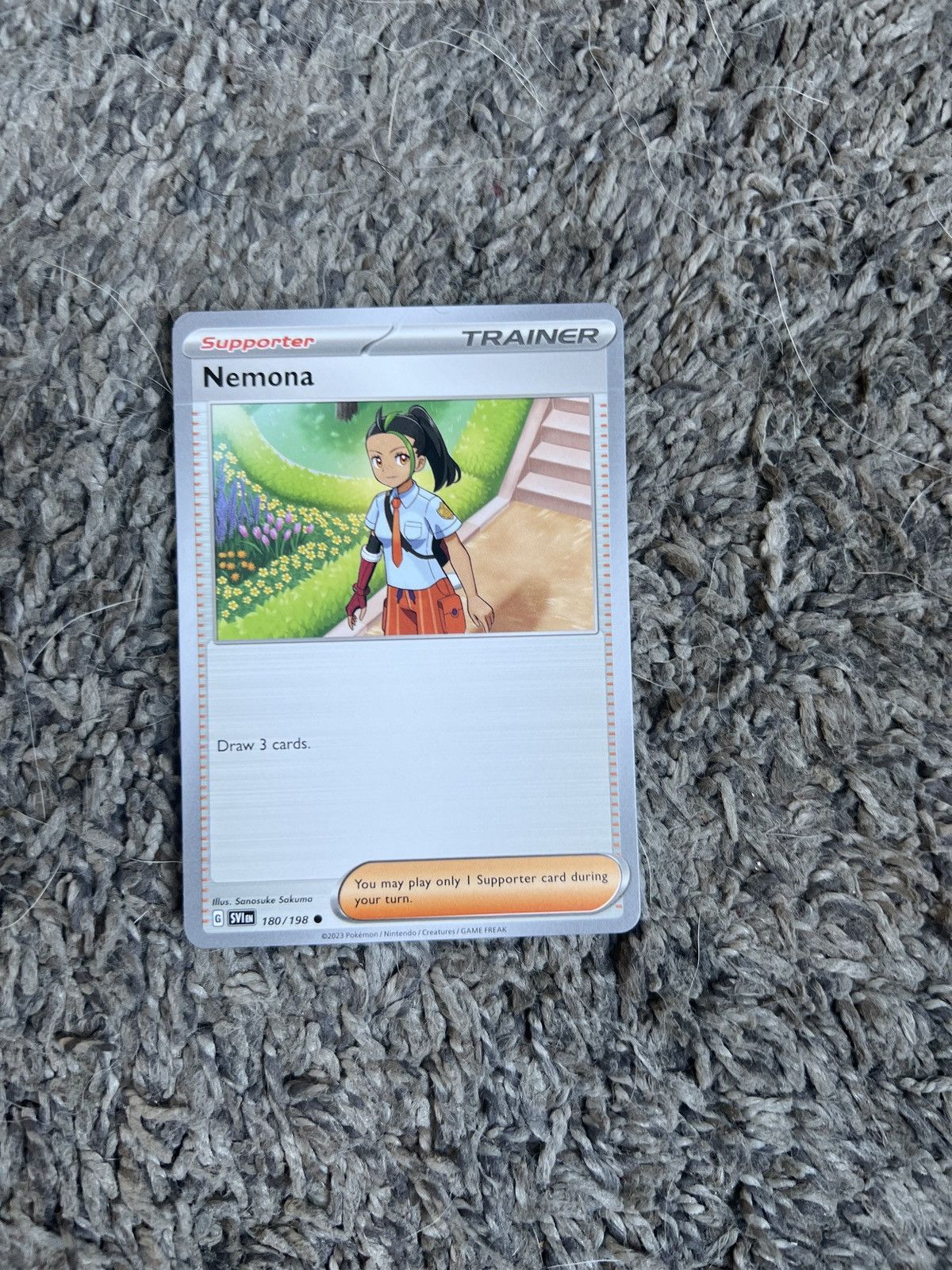 Hypebeast × Nintendo × Pokemon 2023 Pokémon Nemona Card Size ONE SIZE - 1 Thumbnail