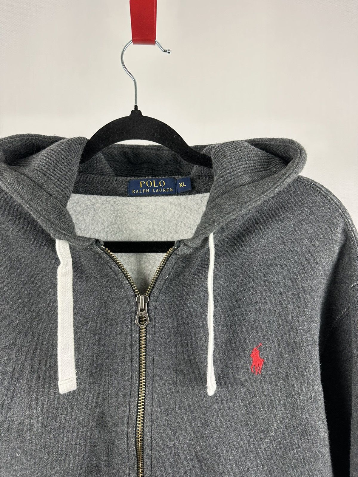 Polo Ralph Lauren Ralph Lauren Grey Full-Zip Hoodie Men’s XL Size US XL / EU 56 / 4 - 8 Thumbnail