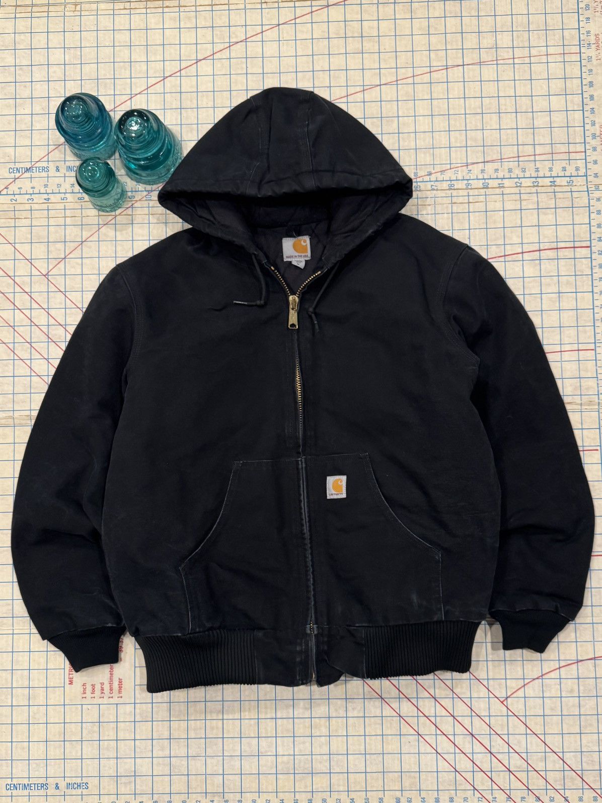 Carhartt Carhartt J140 BLK Active Jacket Mens Size Medium Made in USA Size US M / EU 48-50 / 2 - 1 Thumbnail