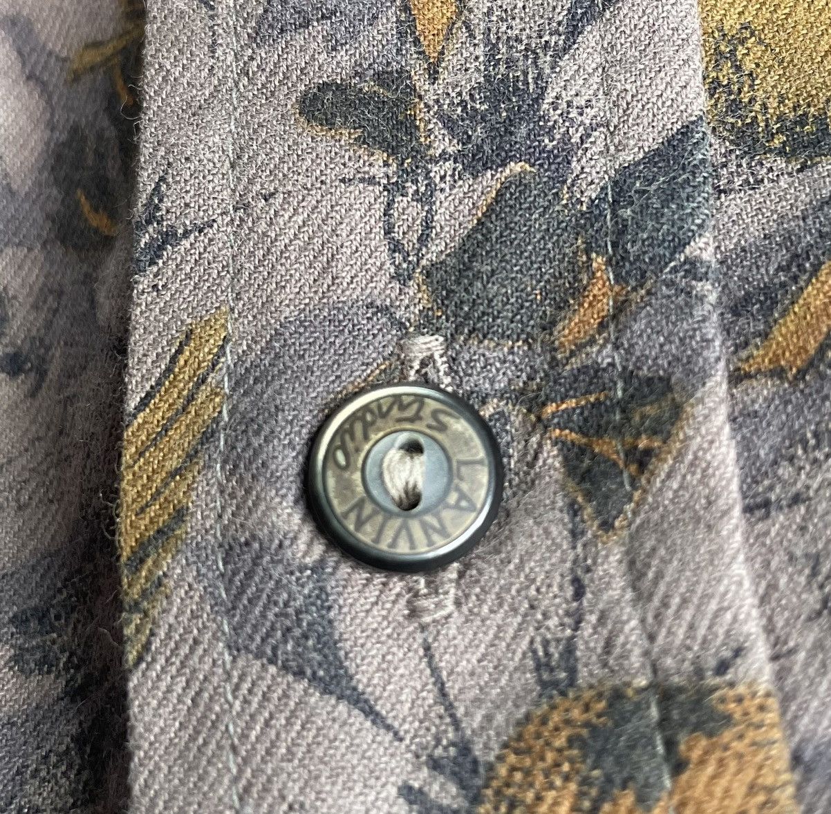 Lanvin LANVIN STUDIO ABSTRACT DESIGN CASUAL SHIRT Size US L / EU 52-54 / 3 - 4 Thumbnail