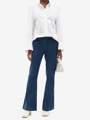 Acne Studios o1y0725 Sweatpant in Navy Blue Size 26" / US 2 / IT 38 - 6 Thumbnail