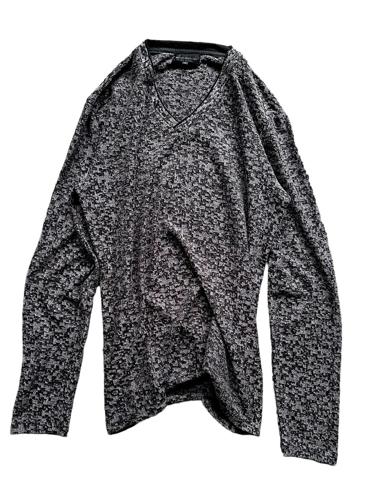 semanticdesign 2000s Semantic Design jacquard long sleeve Size US L / EU 52-54 / 3 - 3 Thumbnail