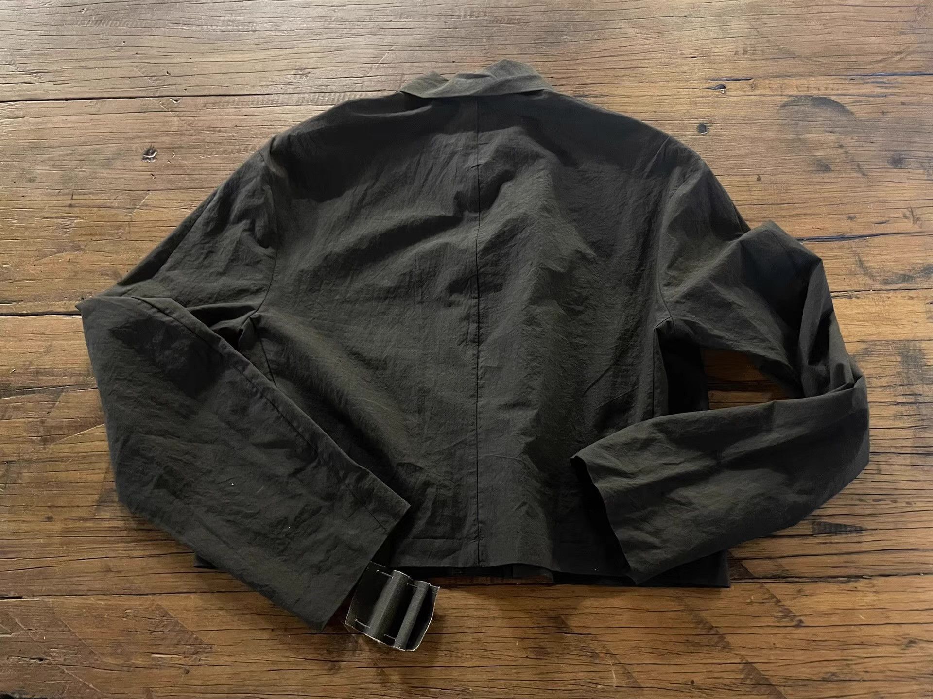 Ma+ m.a+ FW24 Women's Black Wide Cropped Shirt Ｑ25 Size S / US 4 / IT 40 - 3 Thumbnail