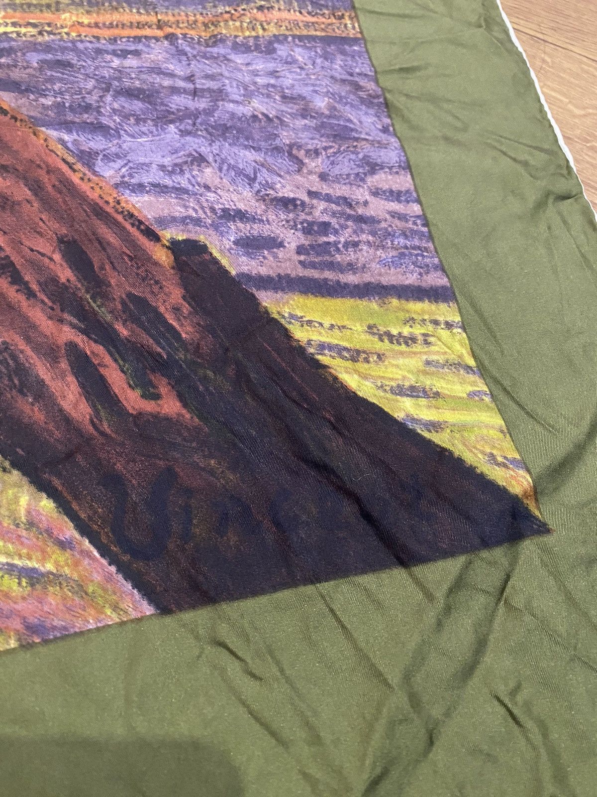 FOULARD DIDDL soie TBEG vintage scarf 48 x 50 cm EUR 23,00 - FR