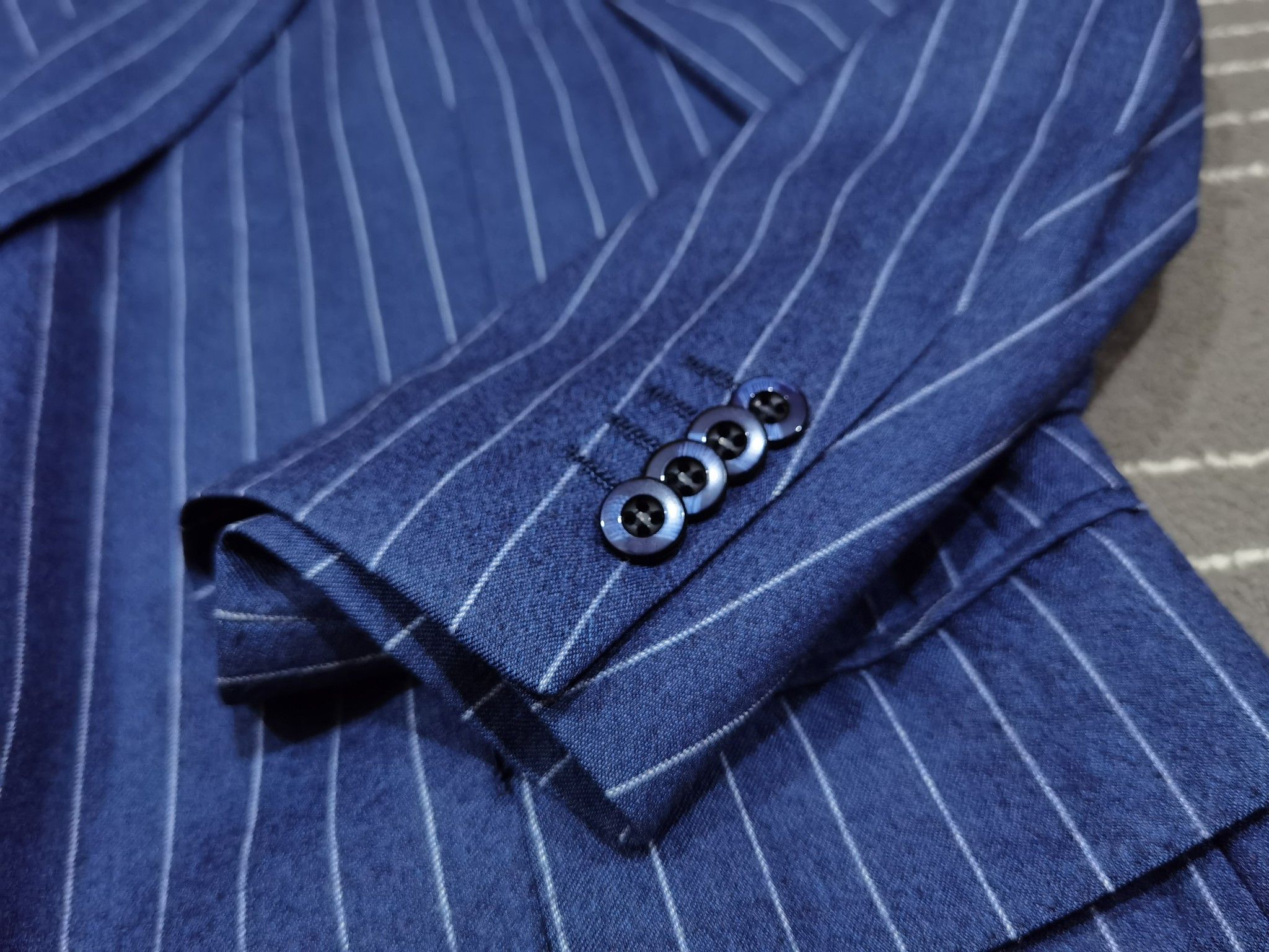 Vitale Barberis Canonico VITALE BARBERIS CANONICO blazer L 7214 Size 38L - 9 Thumbnail