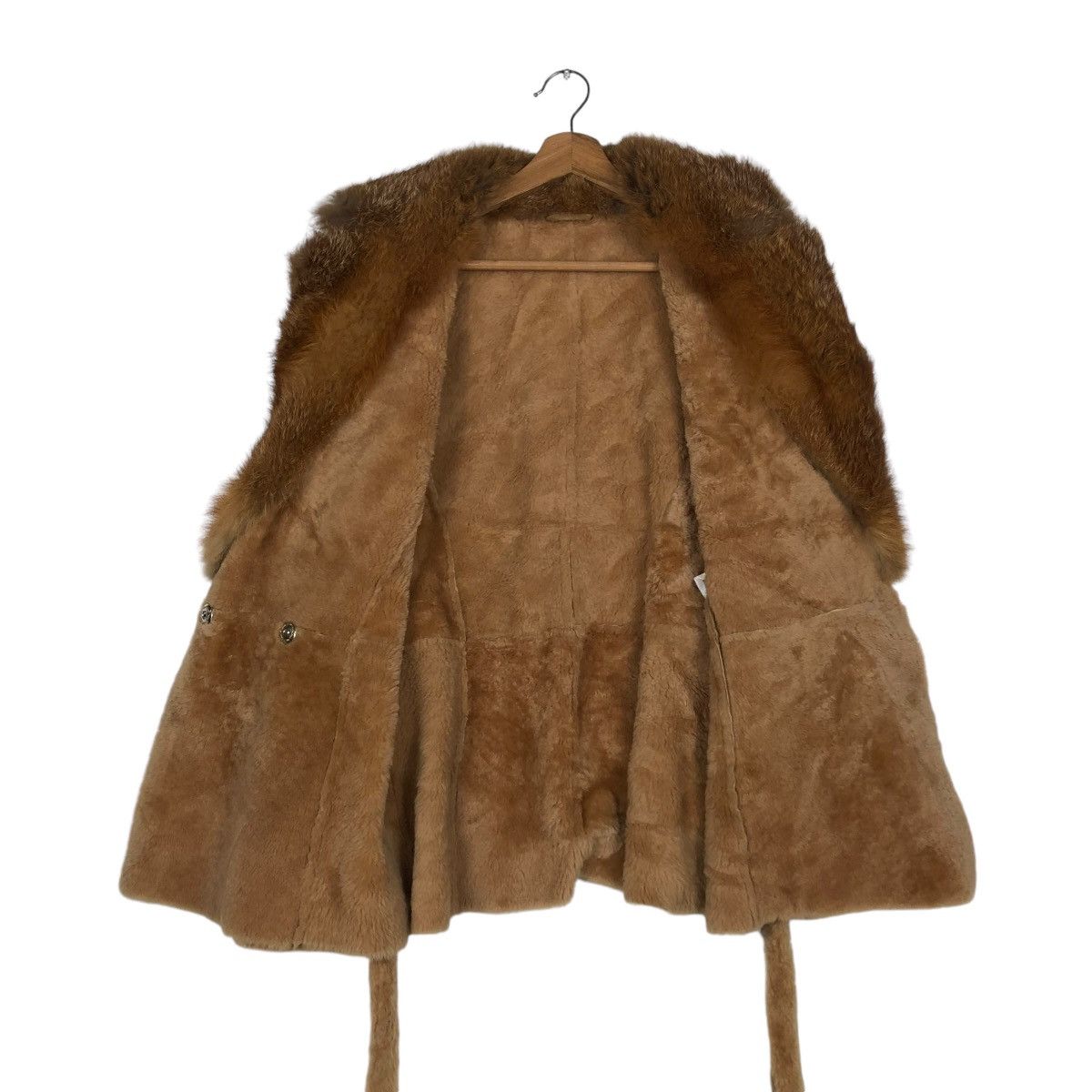 Vintage 🔥VINTAGE LEATHER JACKET SHEARLING MINK FUR L&R SPAIN Size US M / EU 48-50 / 2 - 15 Thumbnail