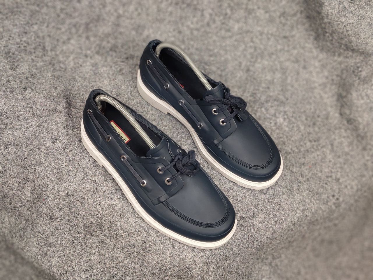 Hunter Hunter original Deck Casual Shoes Waterproof Navy Blue Size US 10 / EU 43 - 13 Thumbnail